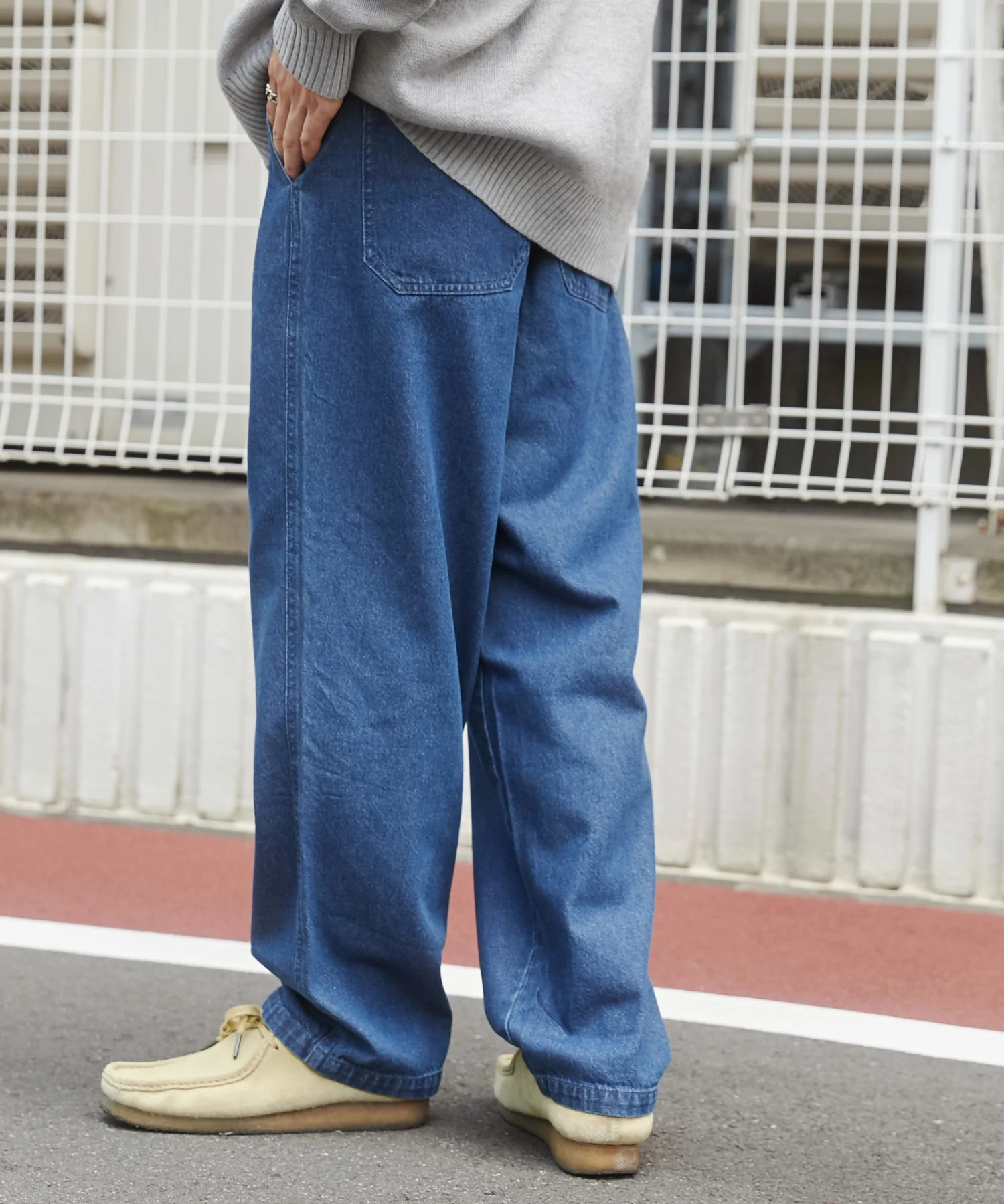 デニムイージーストレートパンツ - Image 40