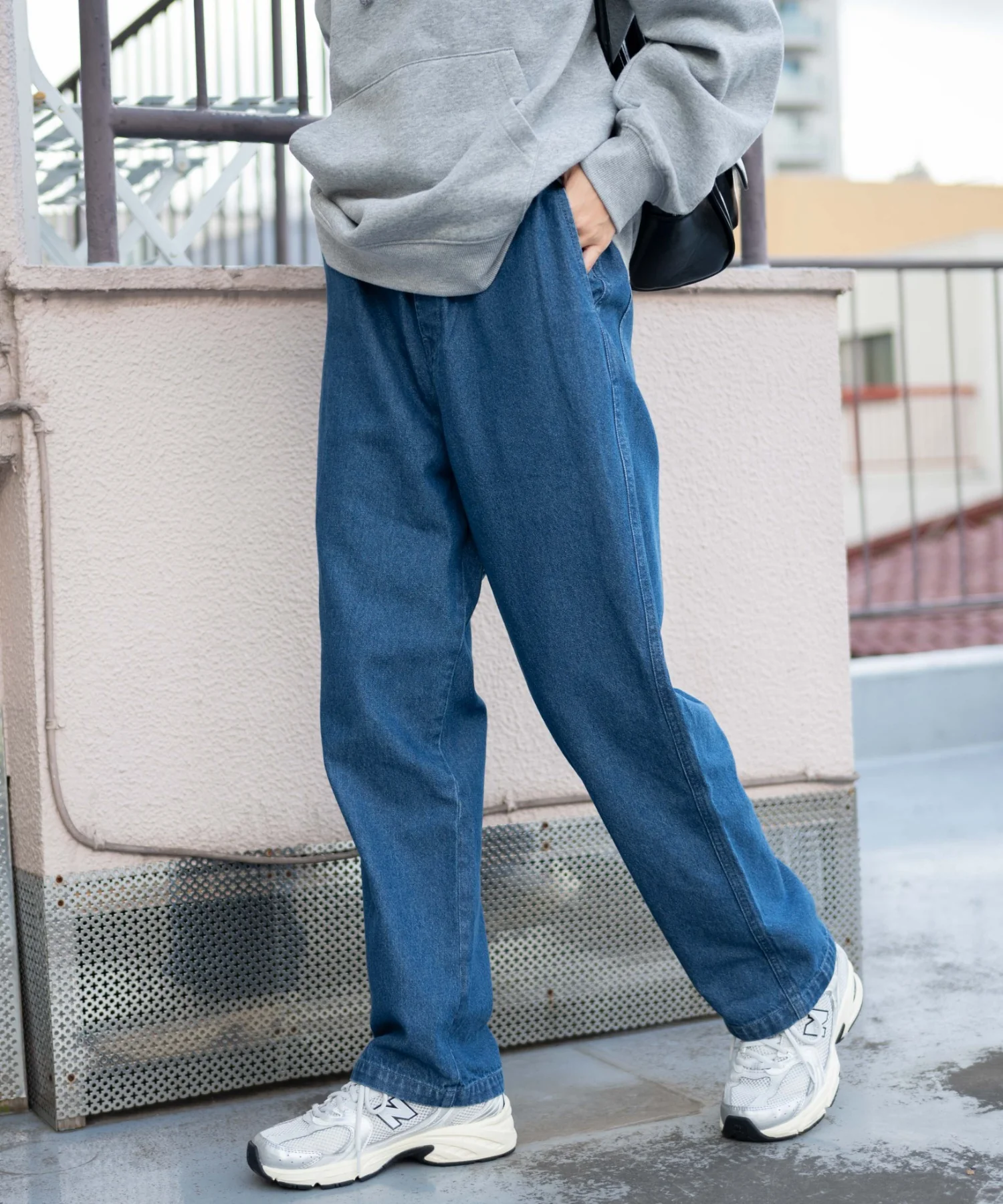 デニムイージーストレートパンツ - Image 43