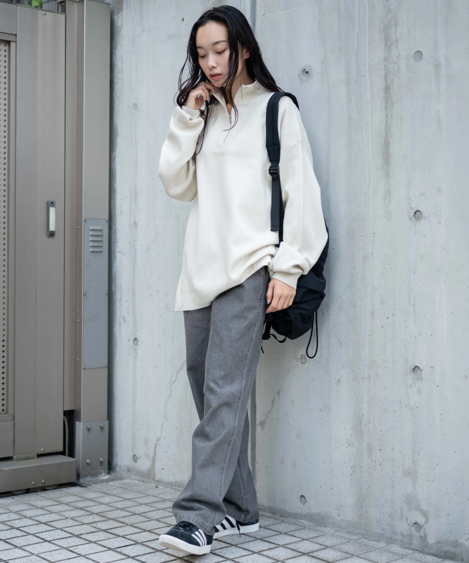 デニムイージーストレートパンツ - Image 8