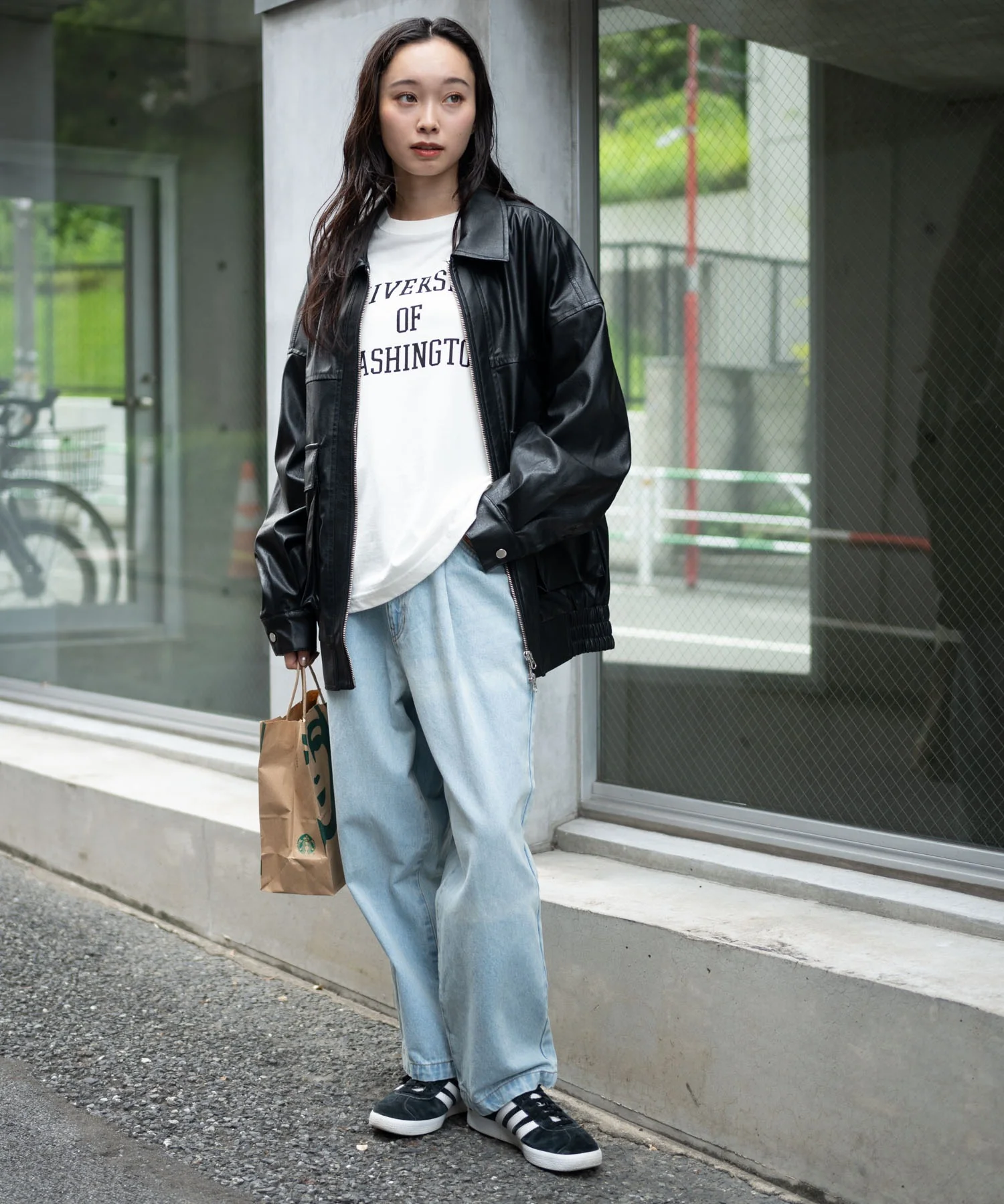 デニムルーズテーパードパンツ - Image 6