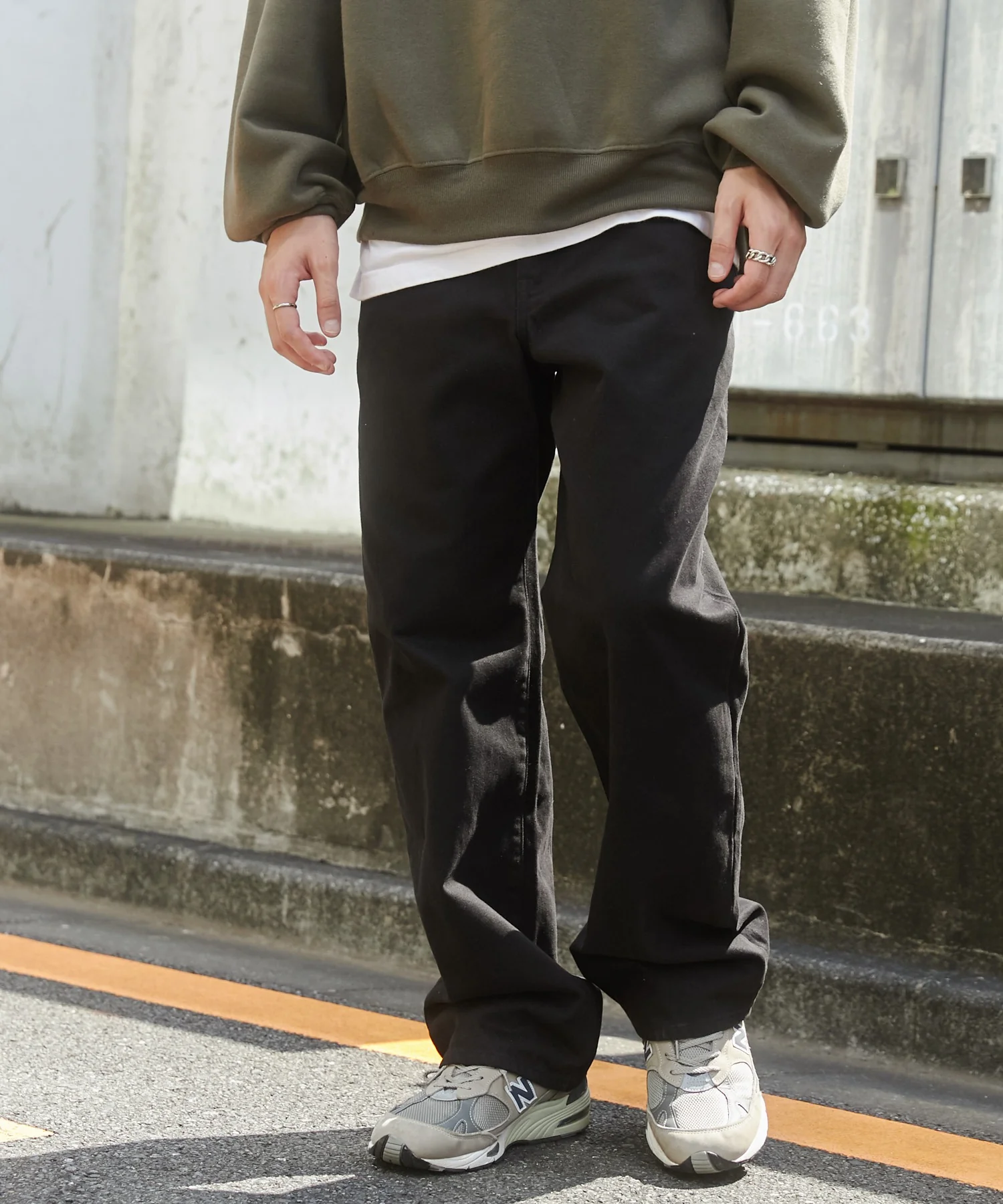 デニムストレートパンツ - Image 21