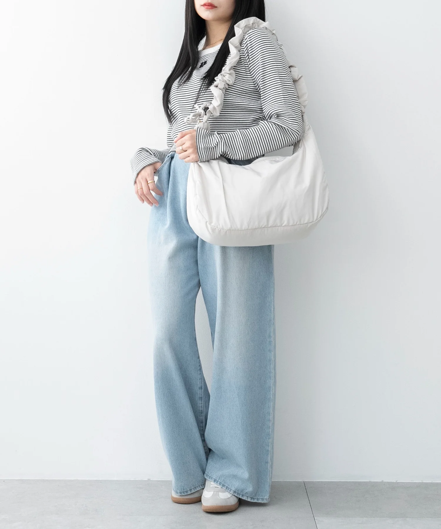 ハーフムーンドロストショルダー - Image 12