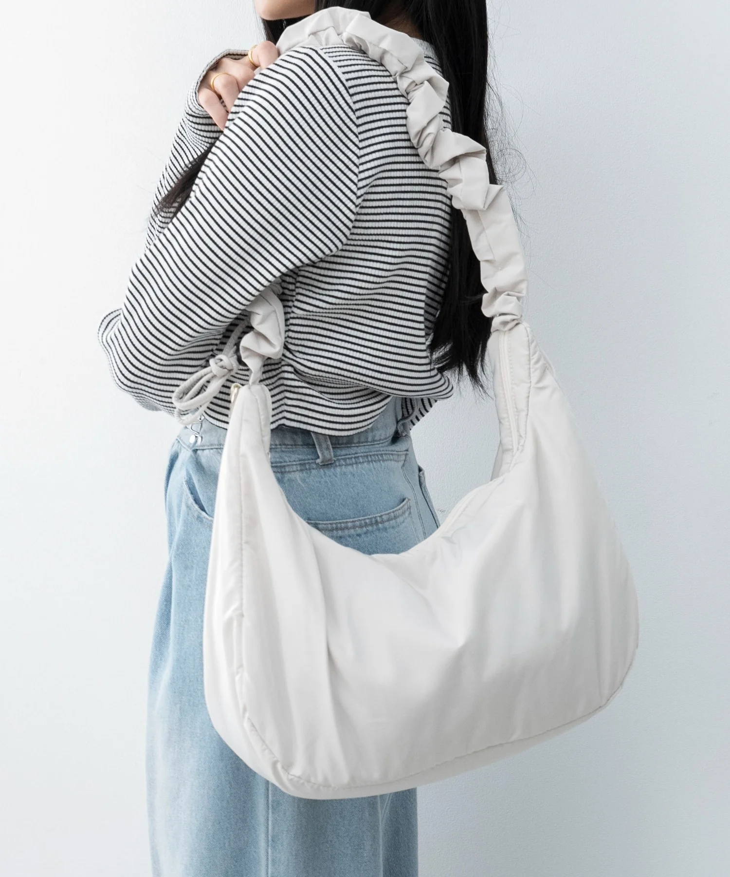ハーフムーンドロストショルダー - Image 2
