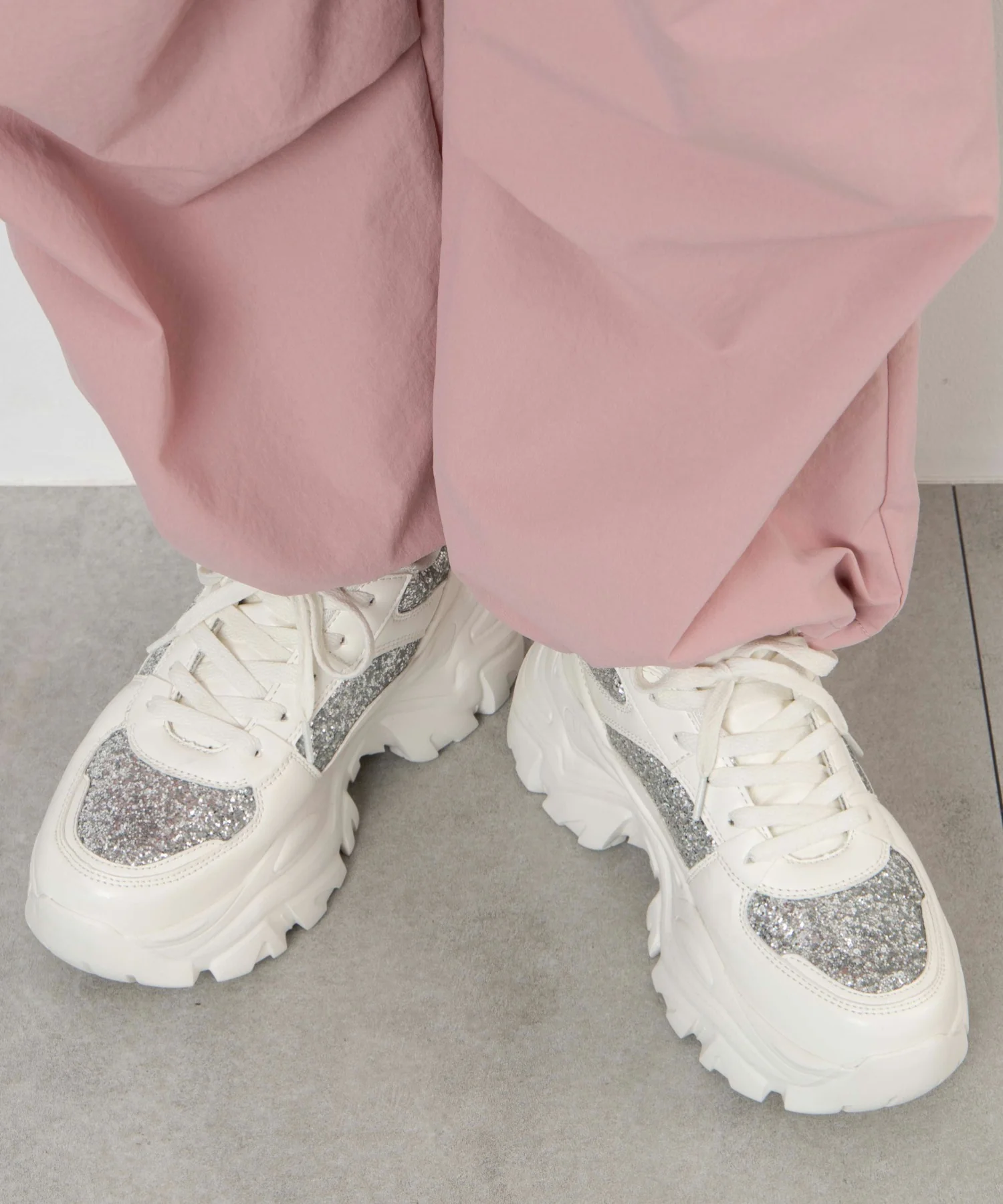 厚底ボリュームダッドスニーカー - Image 29