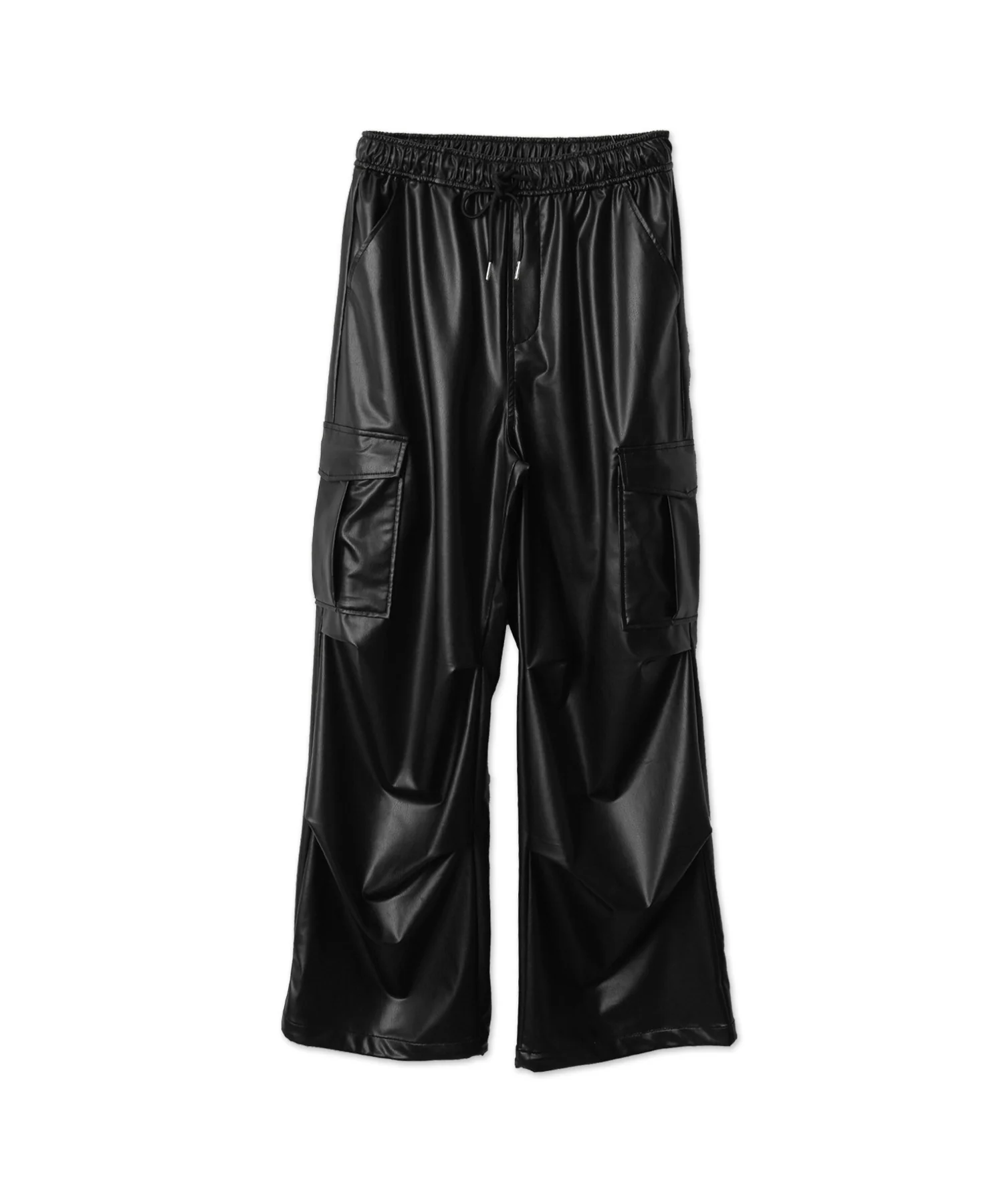 合皮パラシュートカーゴパンツ - Image 13