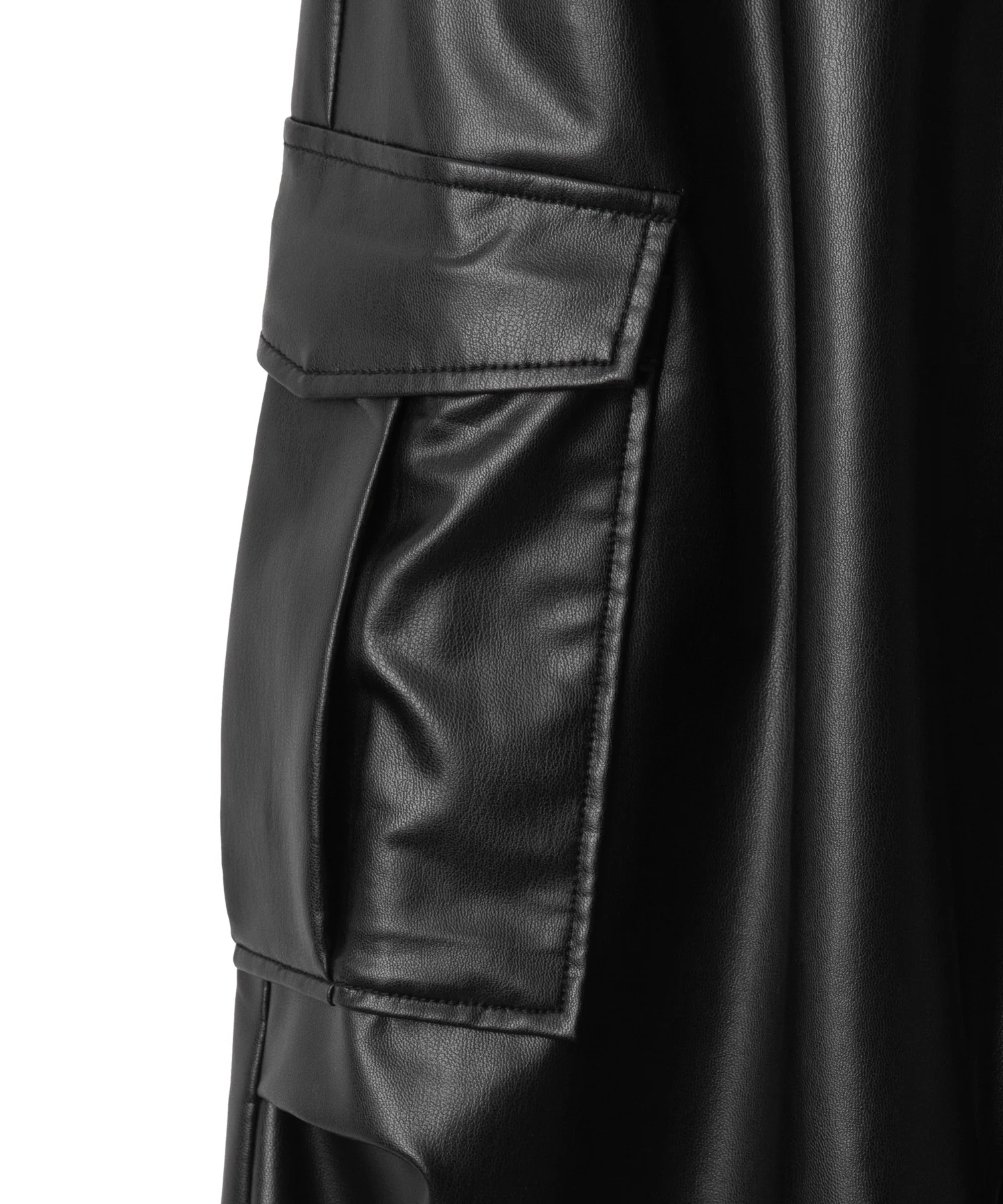 合皮パラシュートカーゴパンツ - Image 17