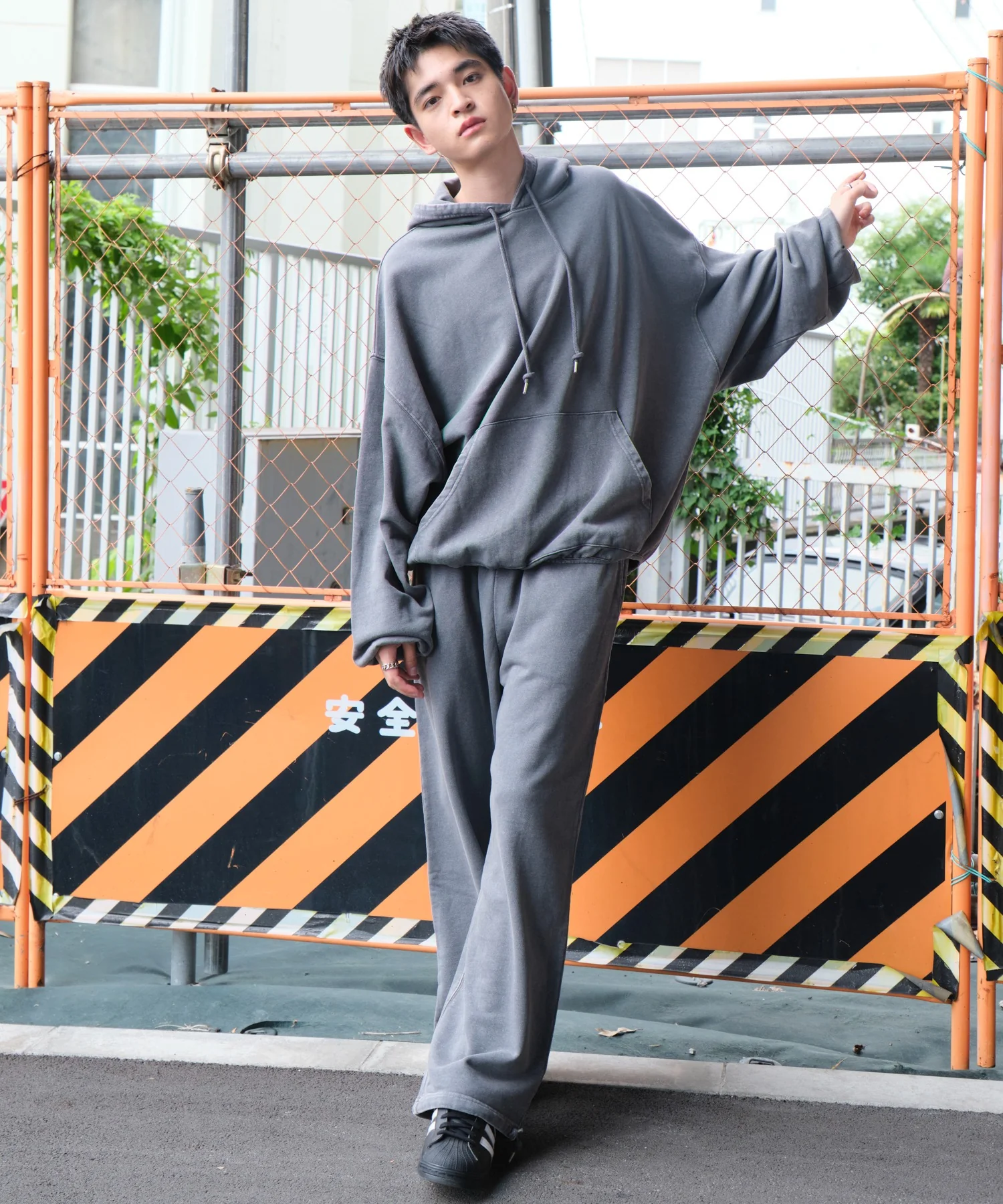 アシッドウォッシュバルーンパーカー - Image 12