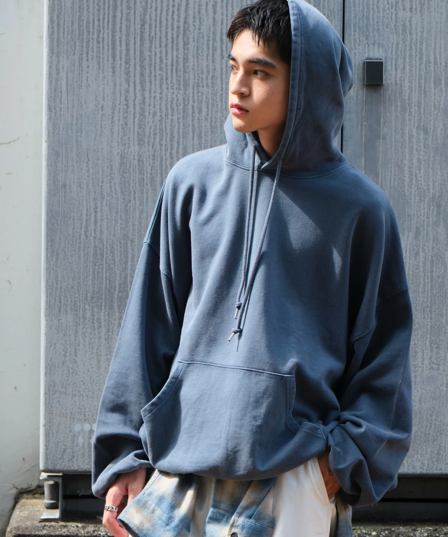 アシッドウォッシュバルーンパーカー - Image 18