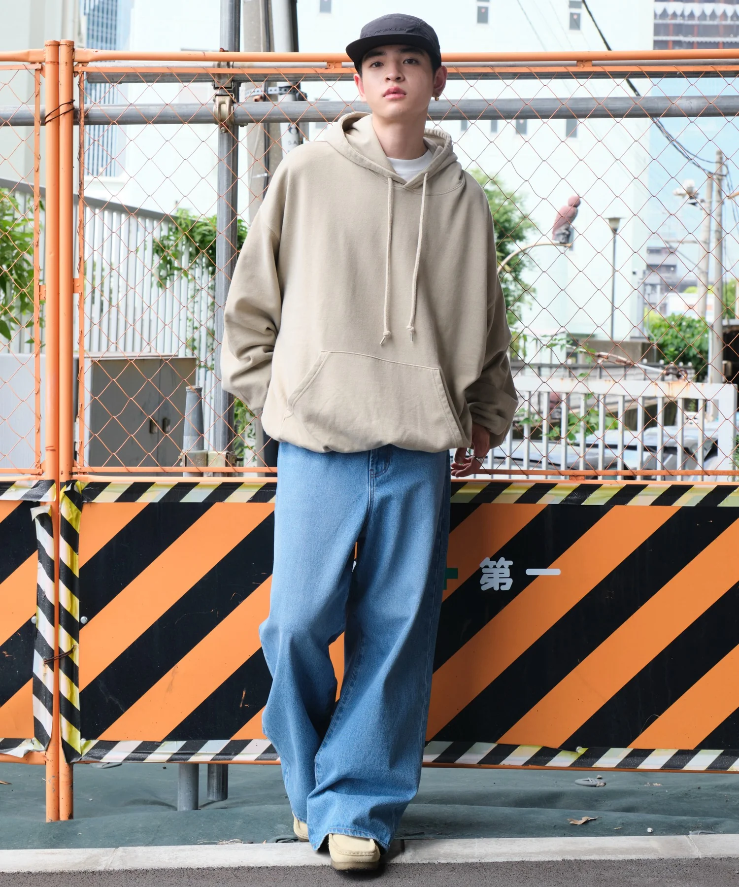 アシッドウォッシュバルーンパーカー - Image 7