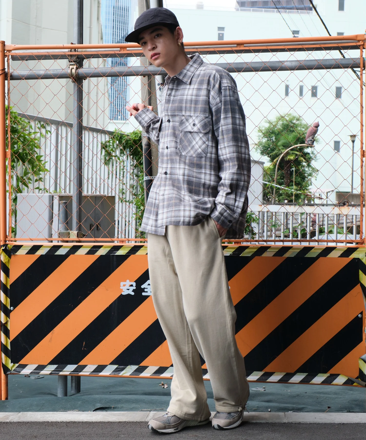 アシッドウォッシュワイドスウェットパンツ - Image 12