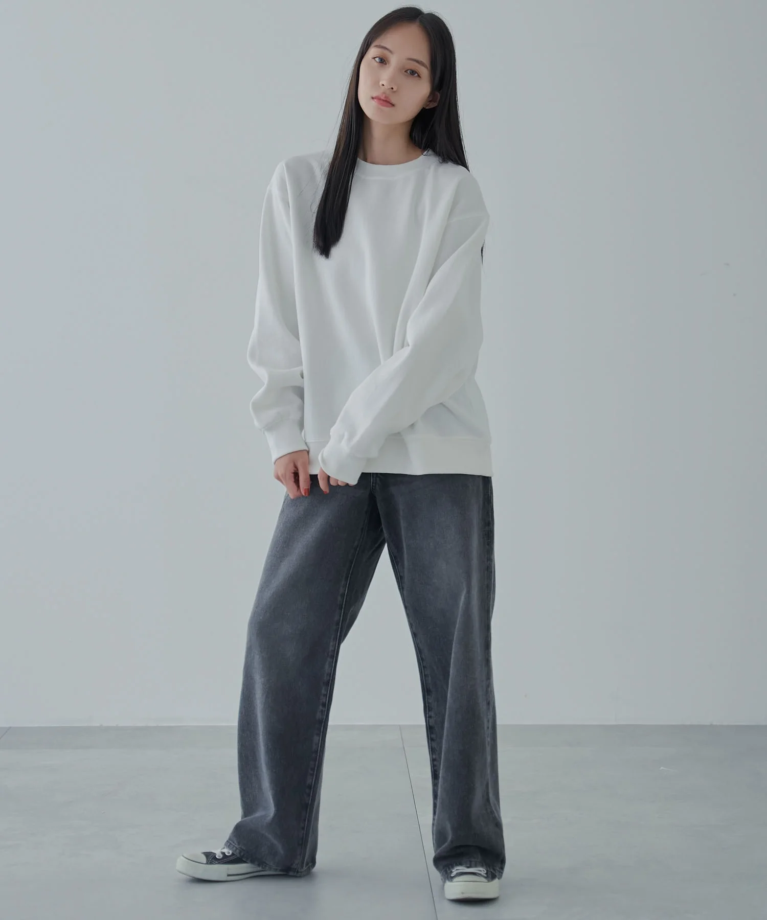 リラックスフィットスウェットプルオーバー - Image 20