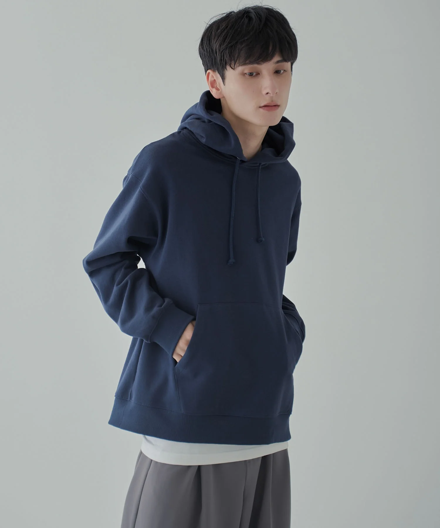 リラックスフィットスウェットプルパーカー - Image 29