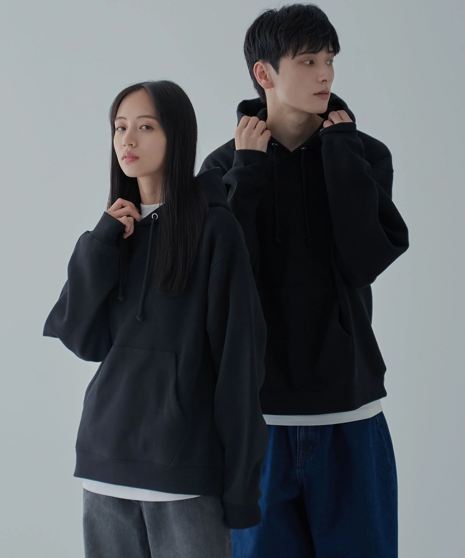 リラックスフィットスウェットプルパーカー - Image 34