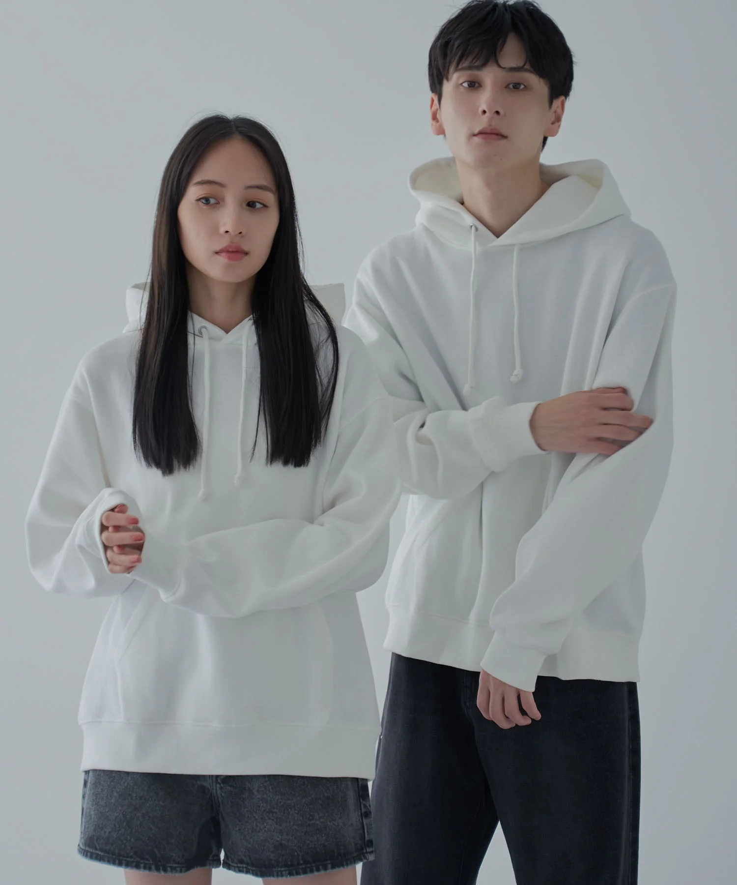 リラックスフィットスウェットプルパーカー - Image 37