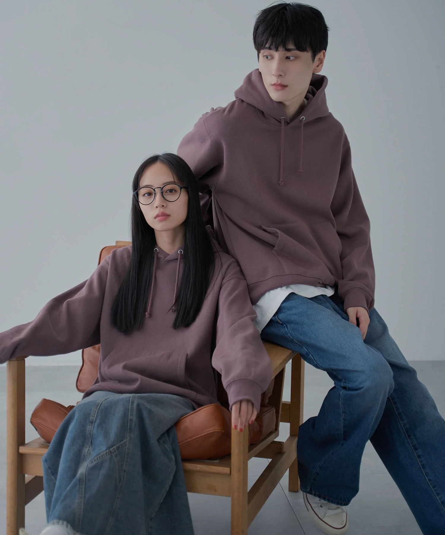 リラックスフィットスウェットプルパーカー - Image 40
