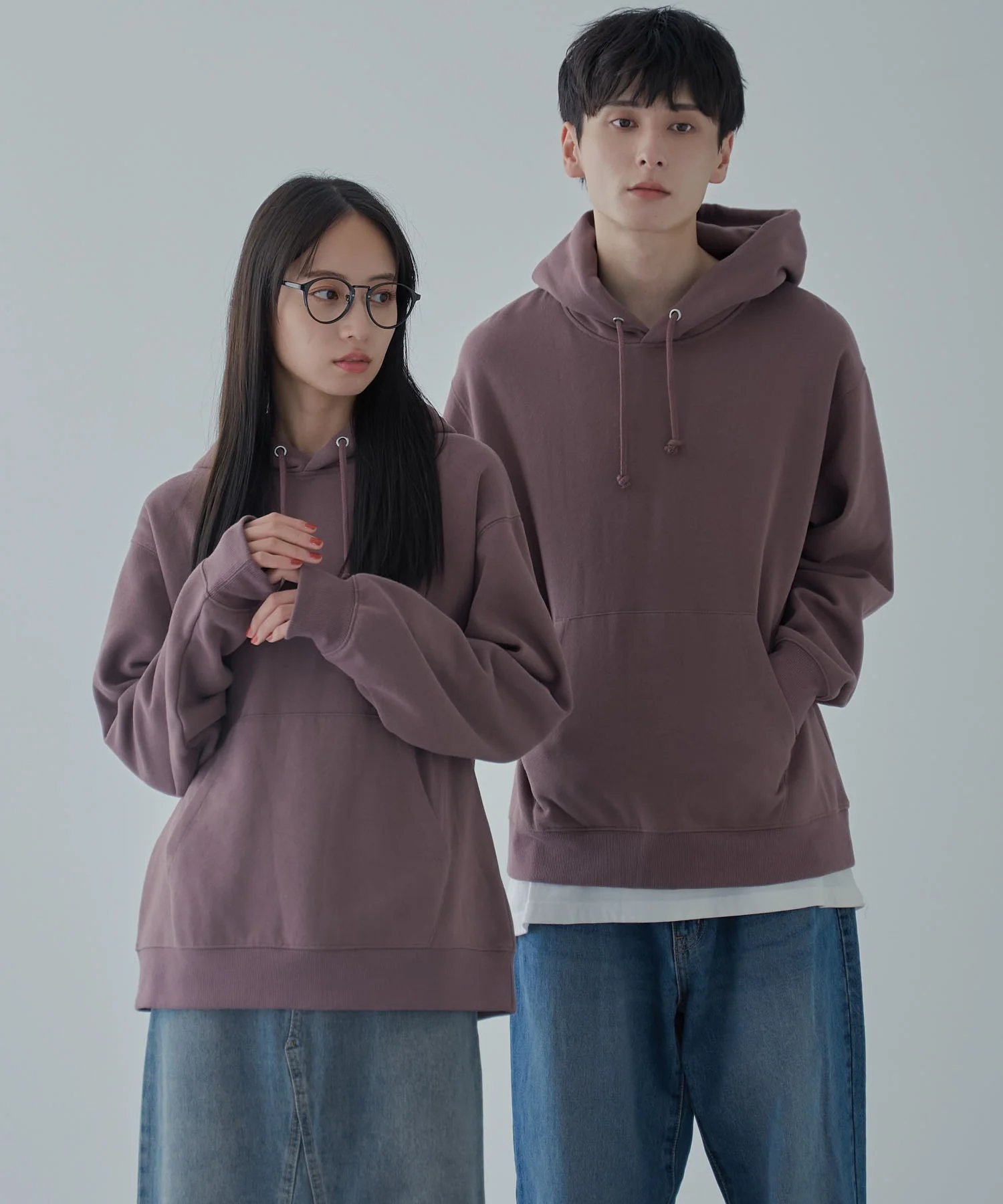 リラックスフィットスウェットプルパーカー - Image 5