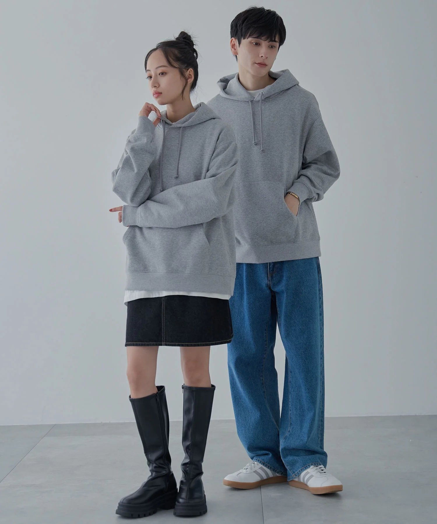リラックスフィットスウェットプルパーカー - Image 7