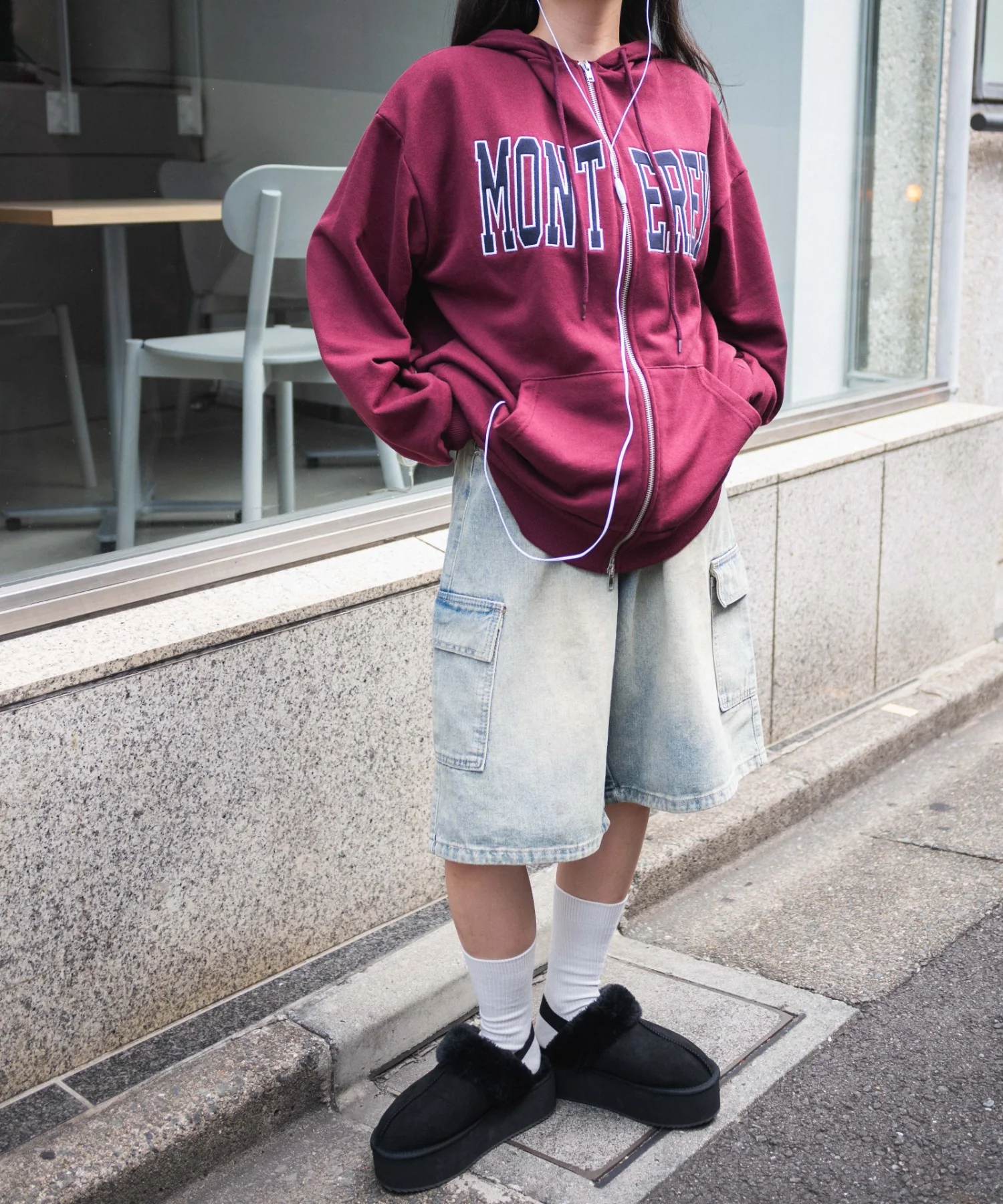 厚底Fムートンサボ - Image 5