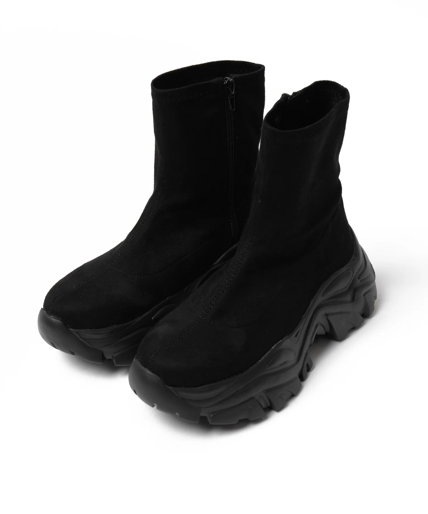 厚底スニーカーソールショートブーツ - Image 12