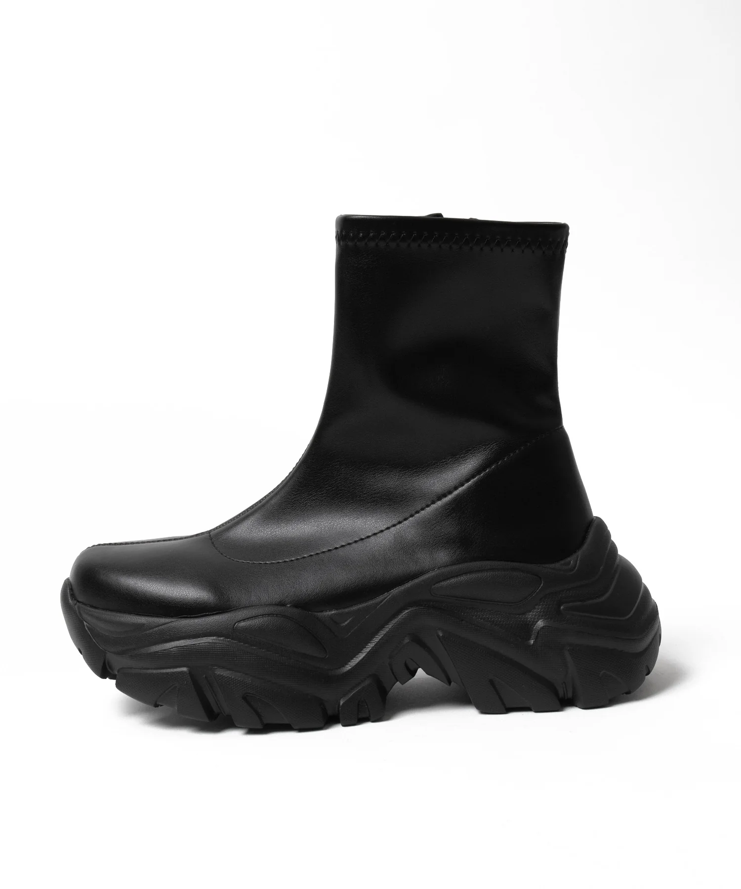 厚底スニーカーソールショートブーツ - Image 16