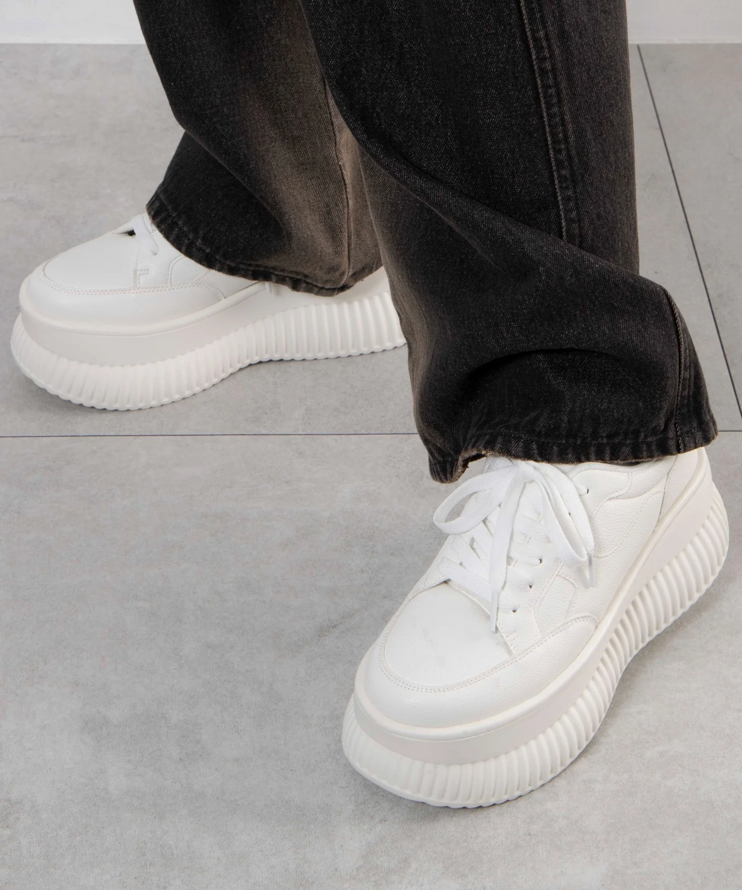 厚底プラットフォームスニーカー - Image 10