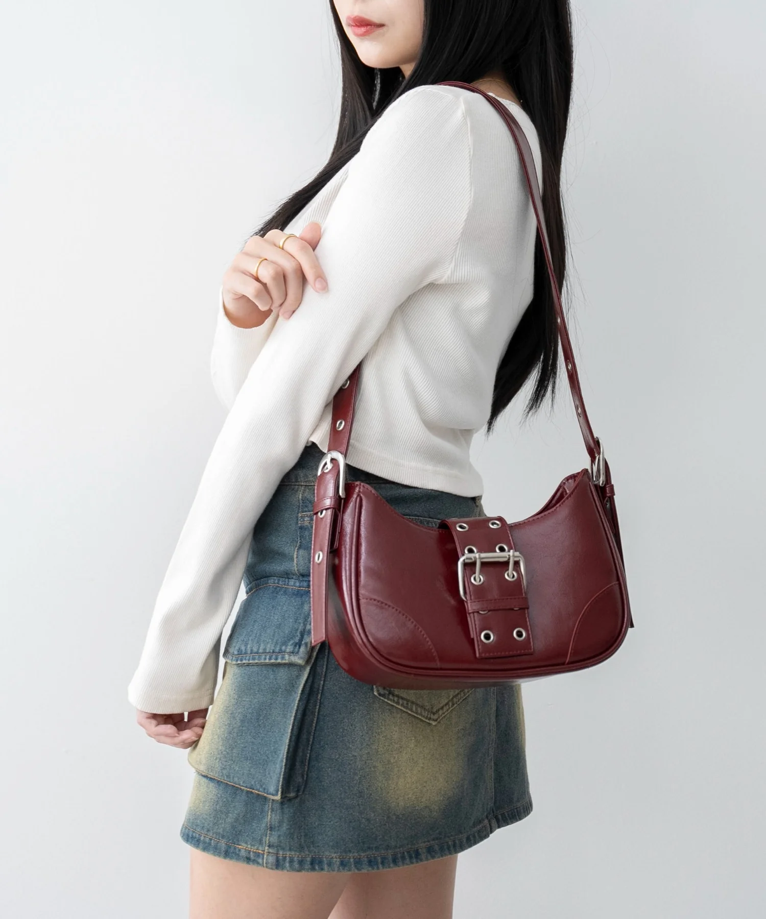 マルチWAYハーフムーンベルトバッグ - Image 2