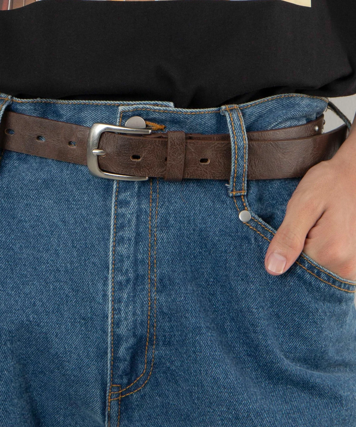 Mヴィンテージスタッズベルト - Image 4
