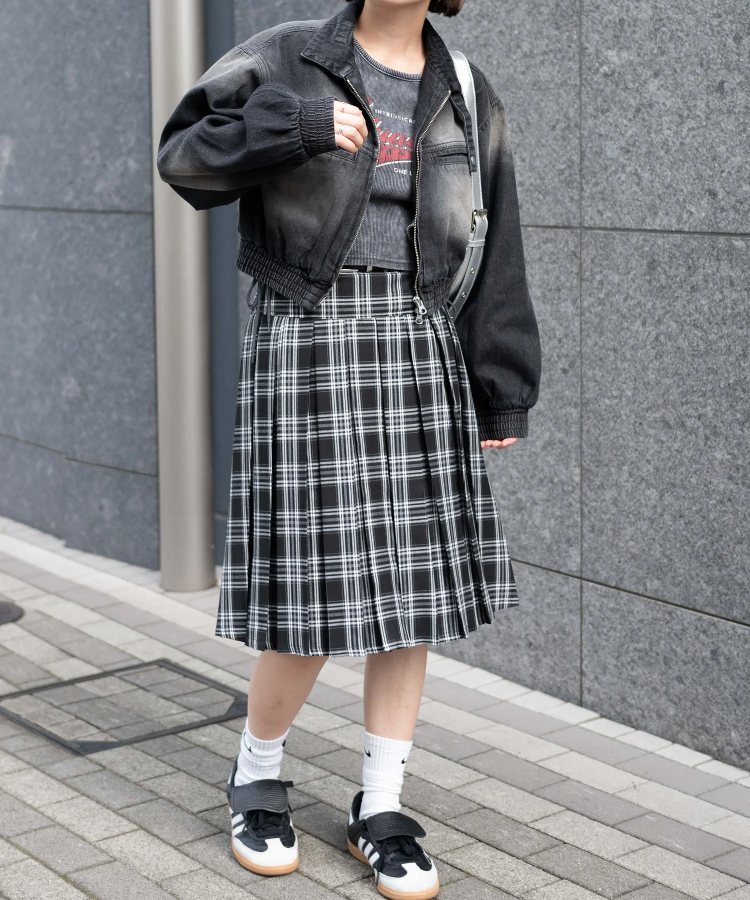 ヴィンテージウォッシュバイカージャケット - Image 17
