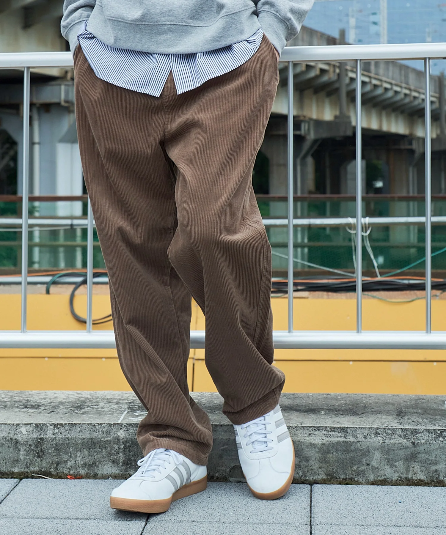 コーデュロイイージーストレートパンツ - Image 29