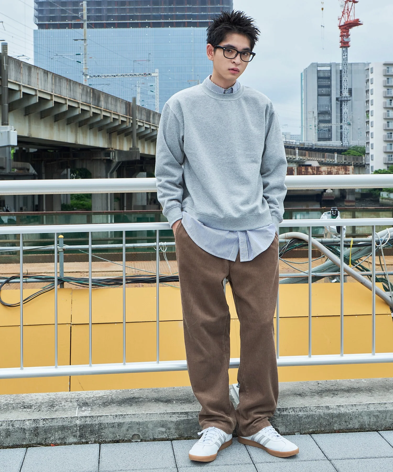 コーデュロイイージーストレートパンツ - Image 30