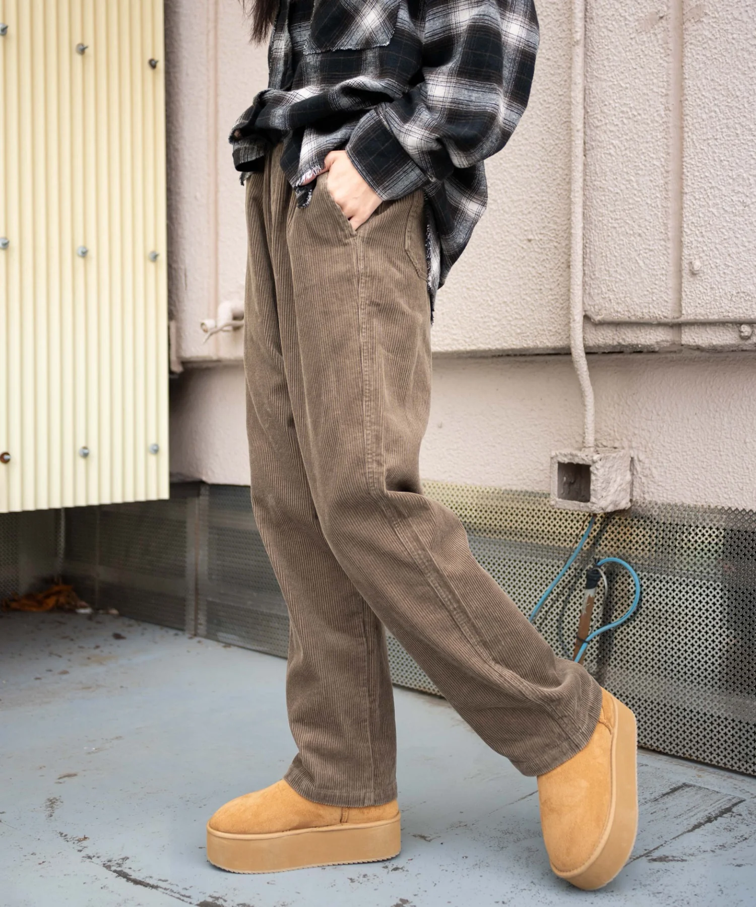 コーデュロイイージーストレートパンツ - Image 32
