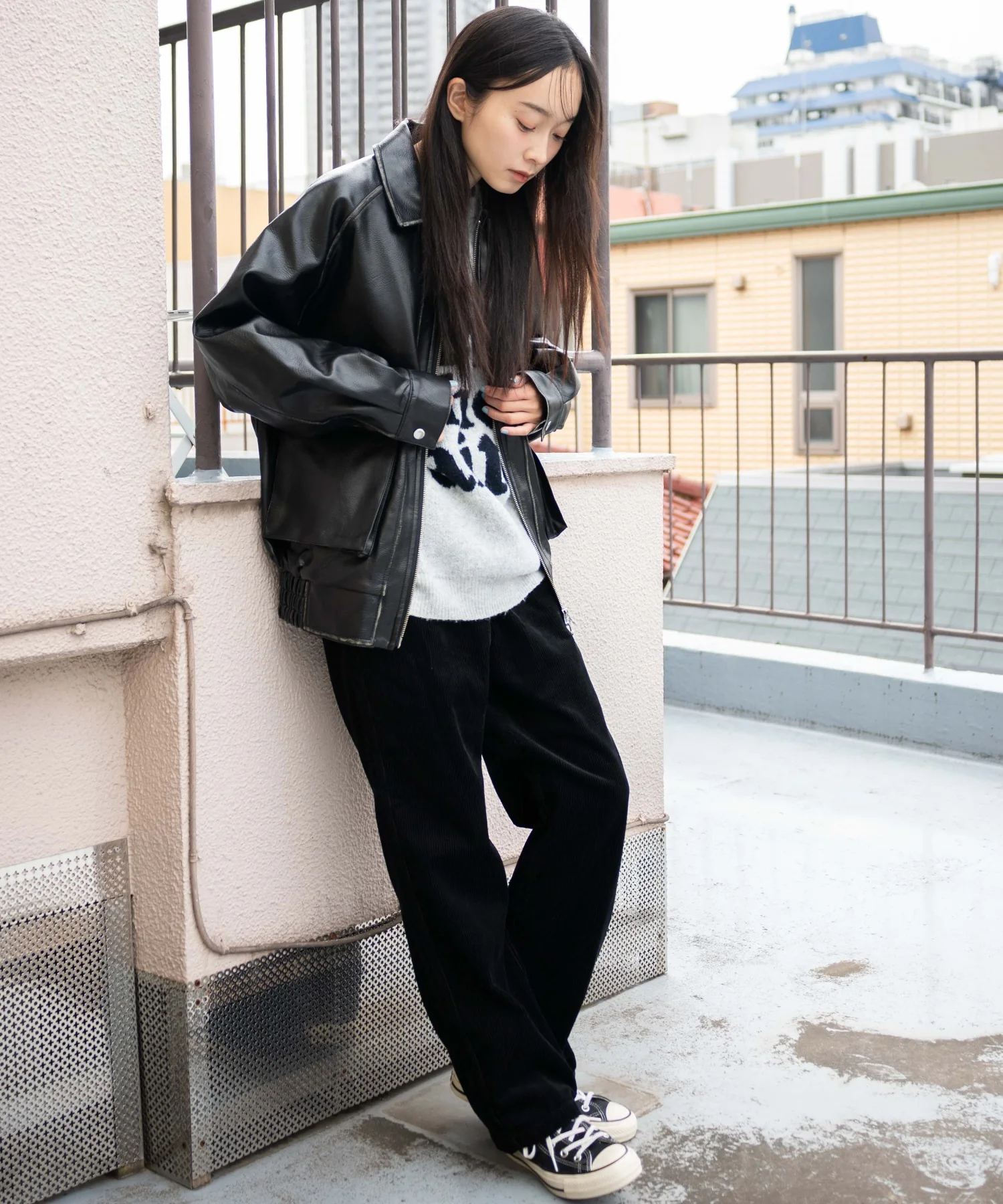 コーデュロイイージーストレートパンツ - Image 5