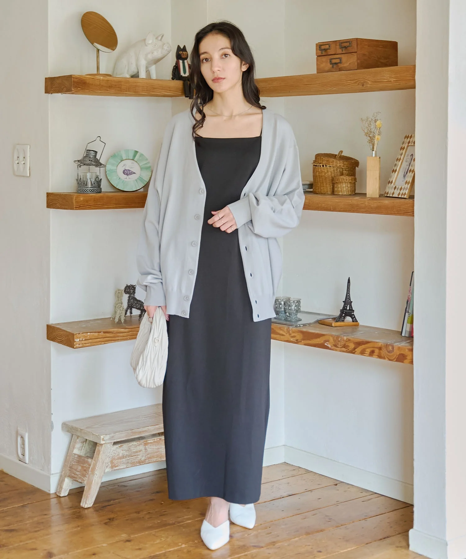 ドロップショルダーカーディガン - Image 12