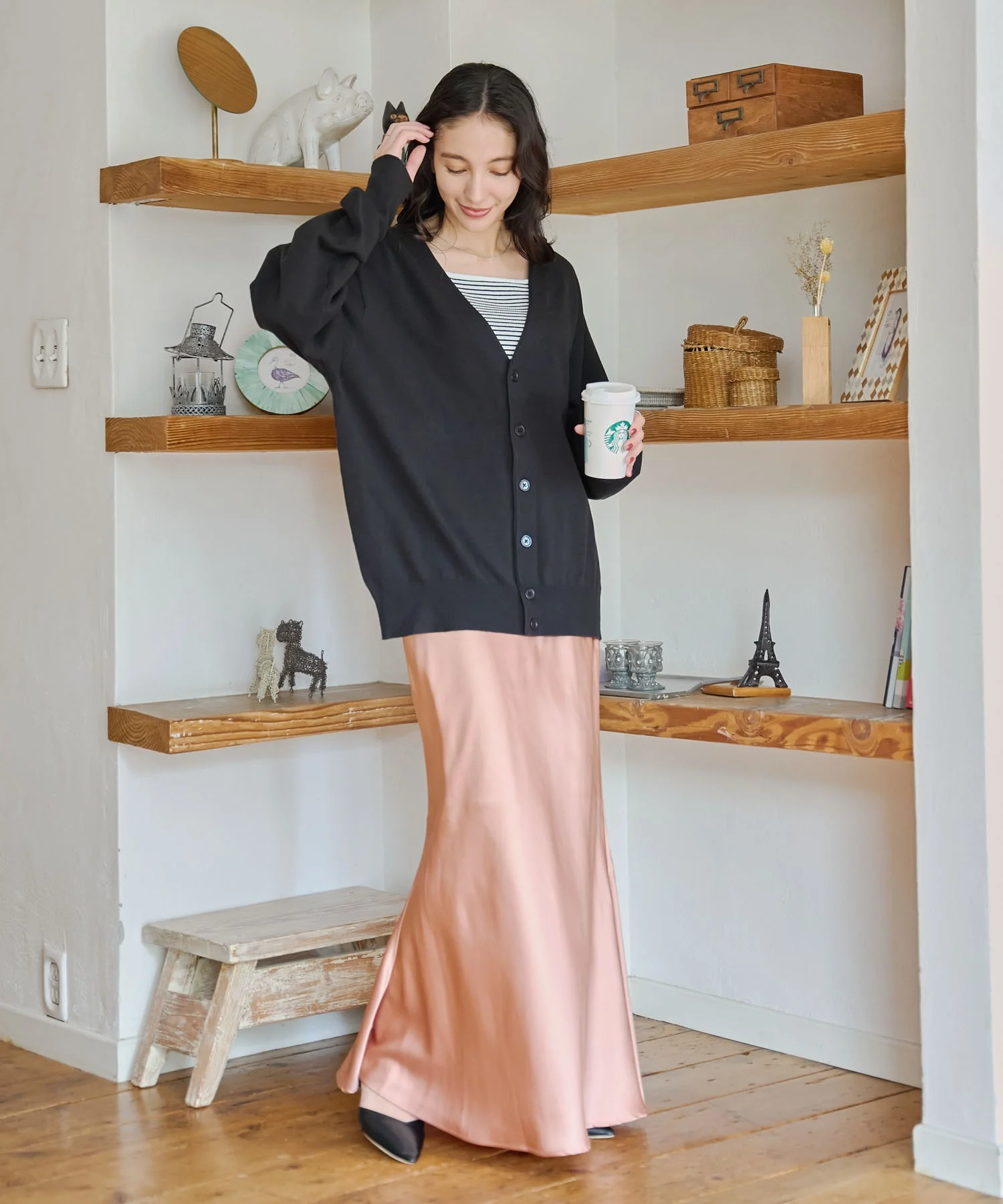 ドロップショルダーカーディガン - Image 14