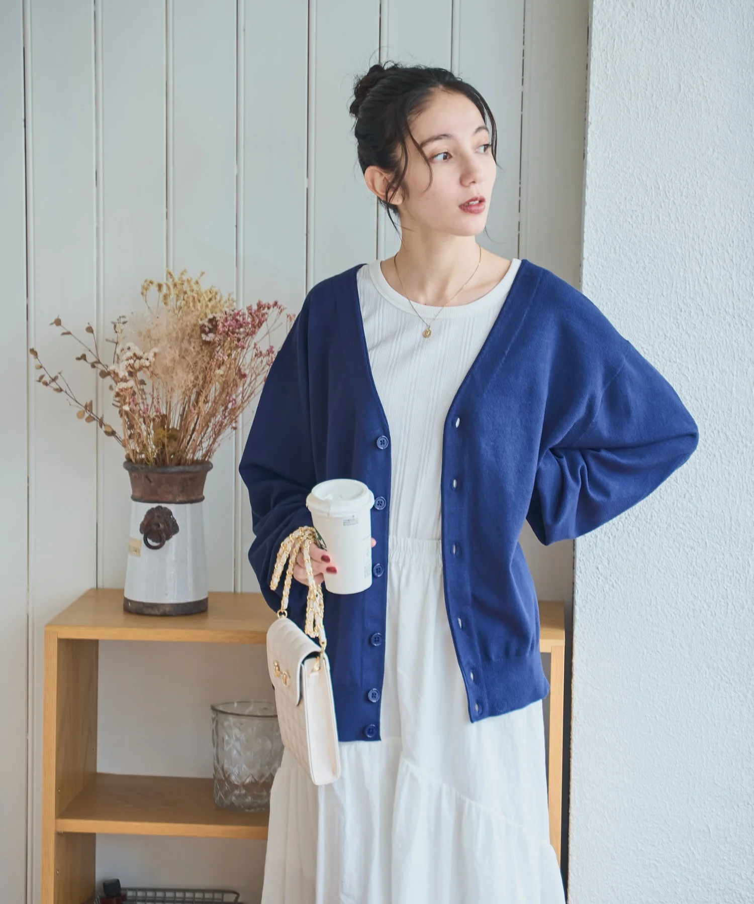 ドロップショルダーカーディガン - Image 17