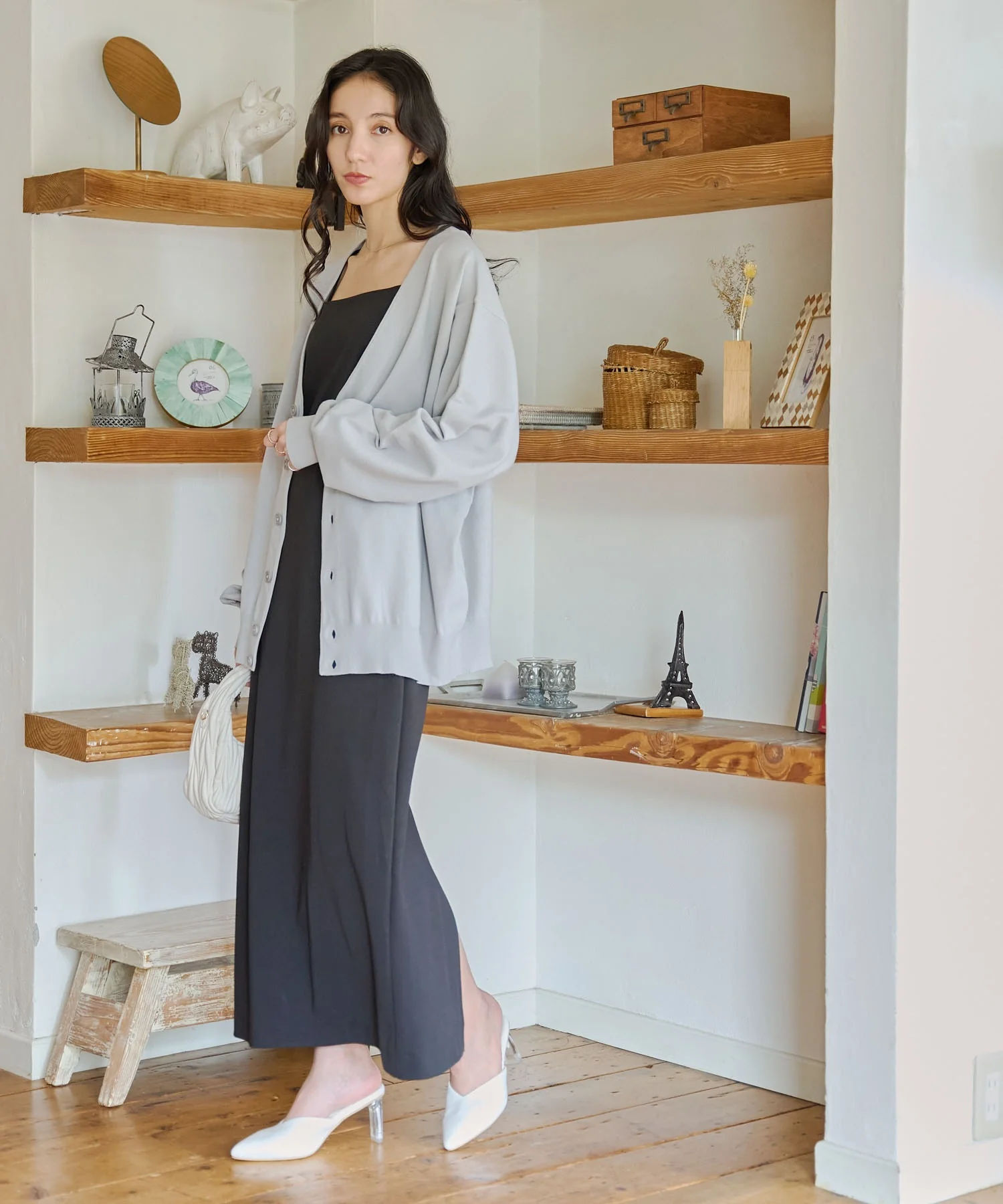 ドロップショルダーカーディガン - Image 36