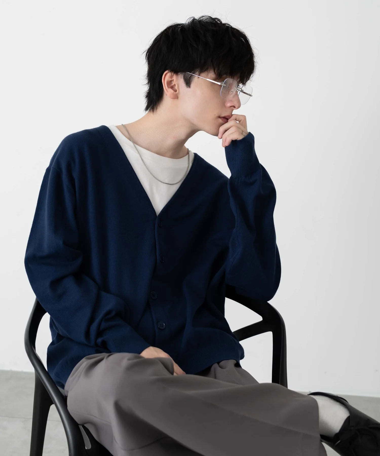 ドロップショルダーカーディガン - Image 75