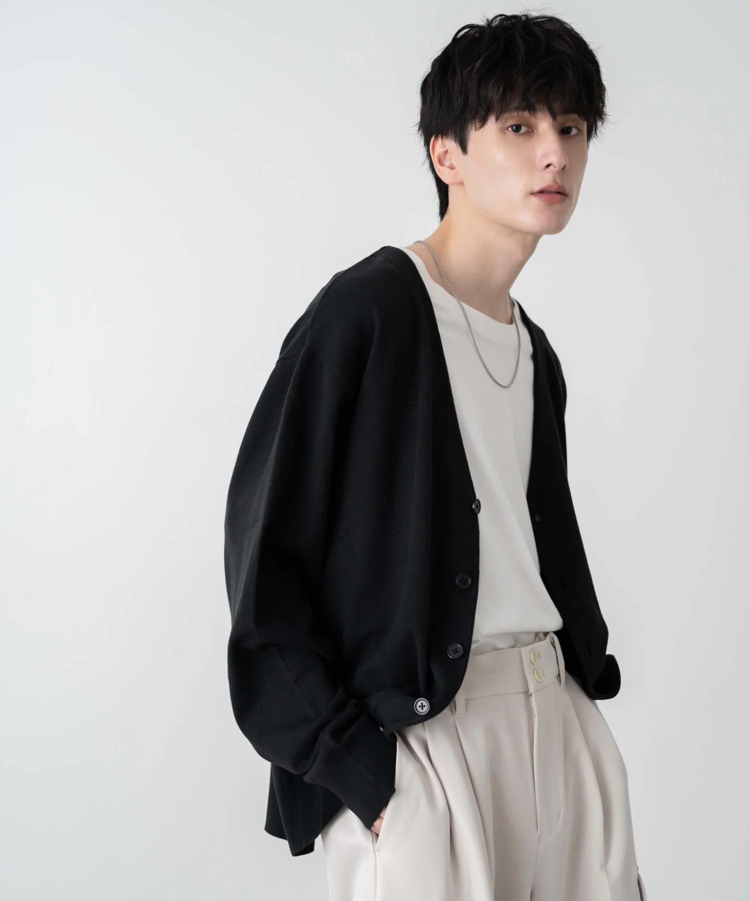 ドロップショルダーカーディガン - Image 92