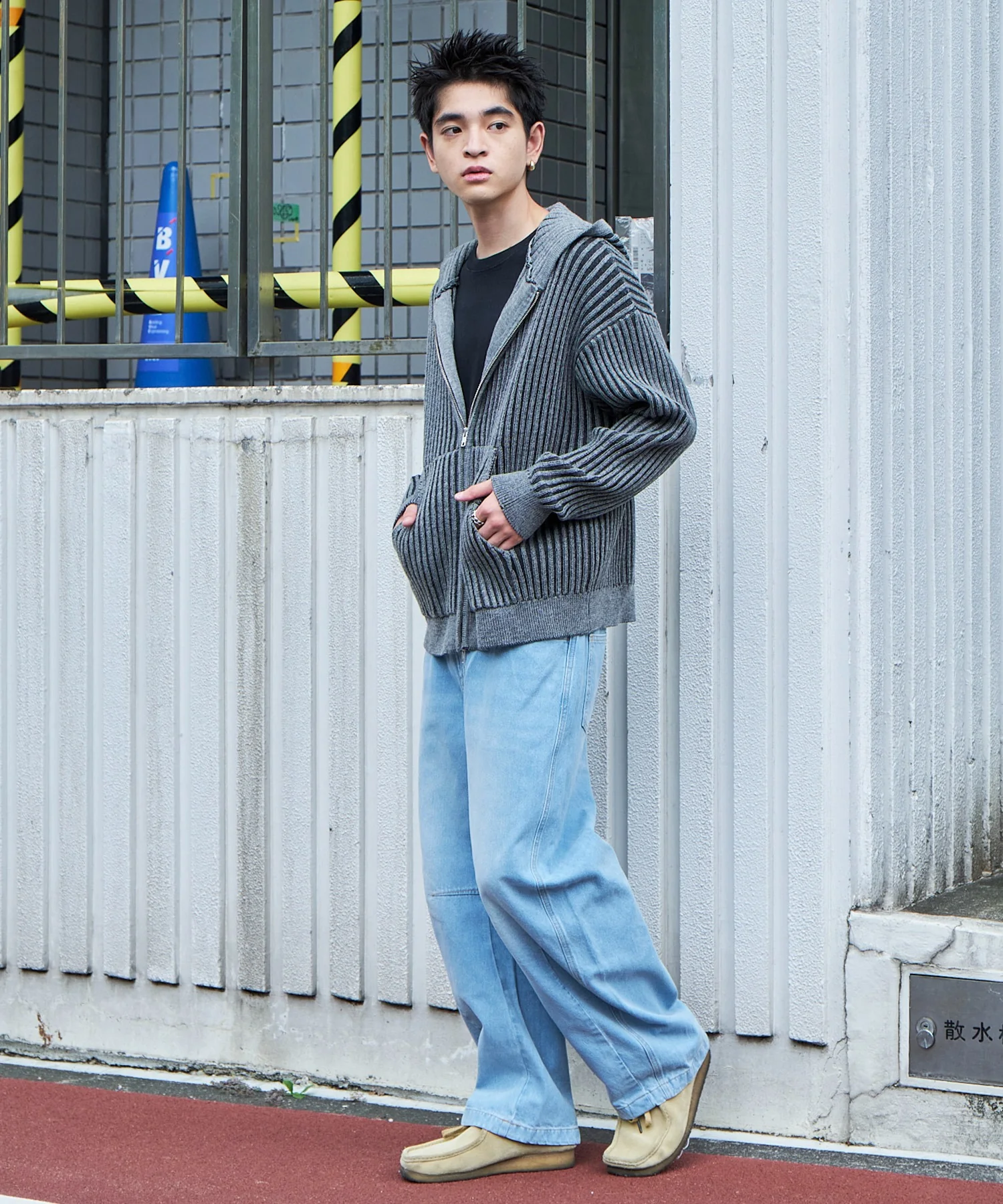 イージーバレルレッグデニムパンツ - Image 12