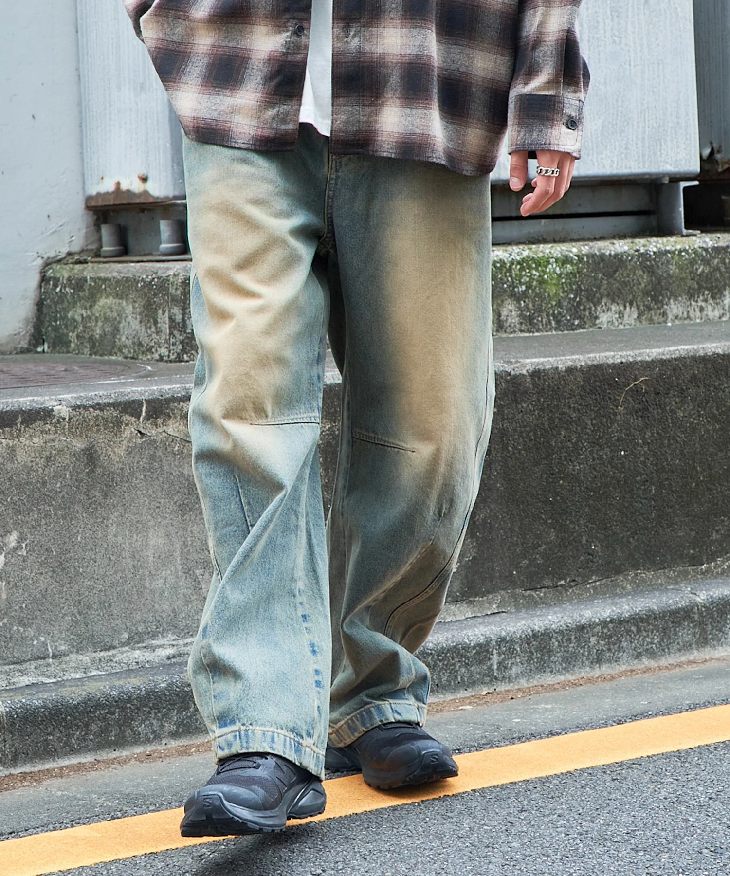 イージーバレルレッグデニムパンツ - Image 14