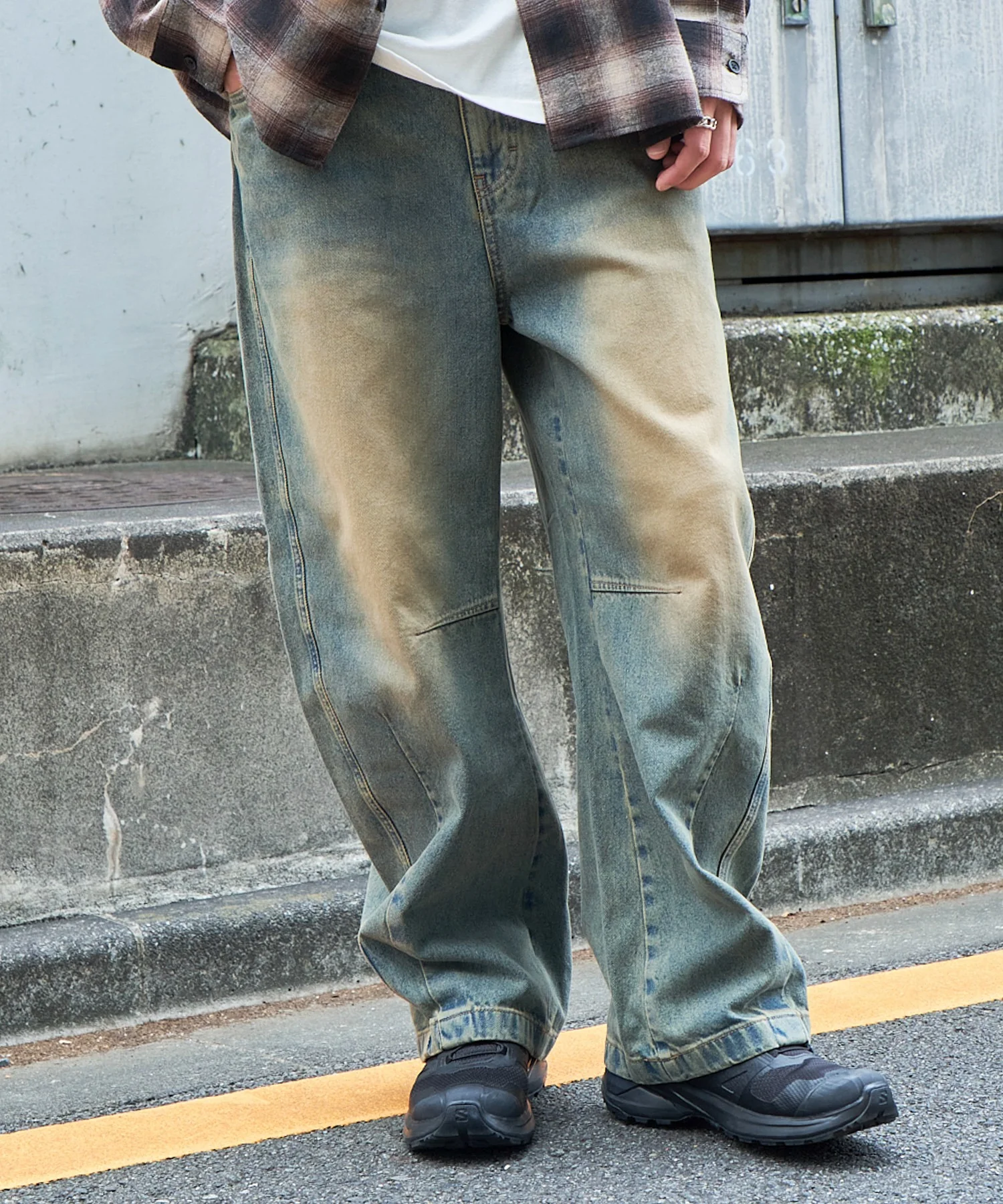 イージーバレルレッグデニムパンツ - Image 15