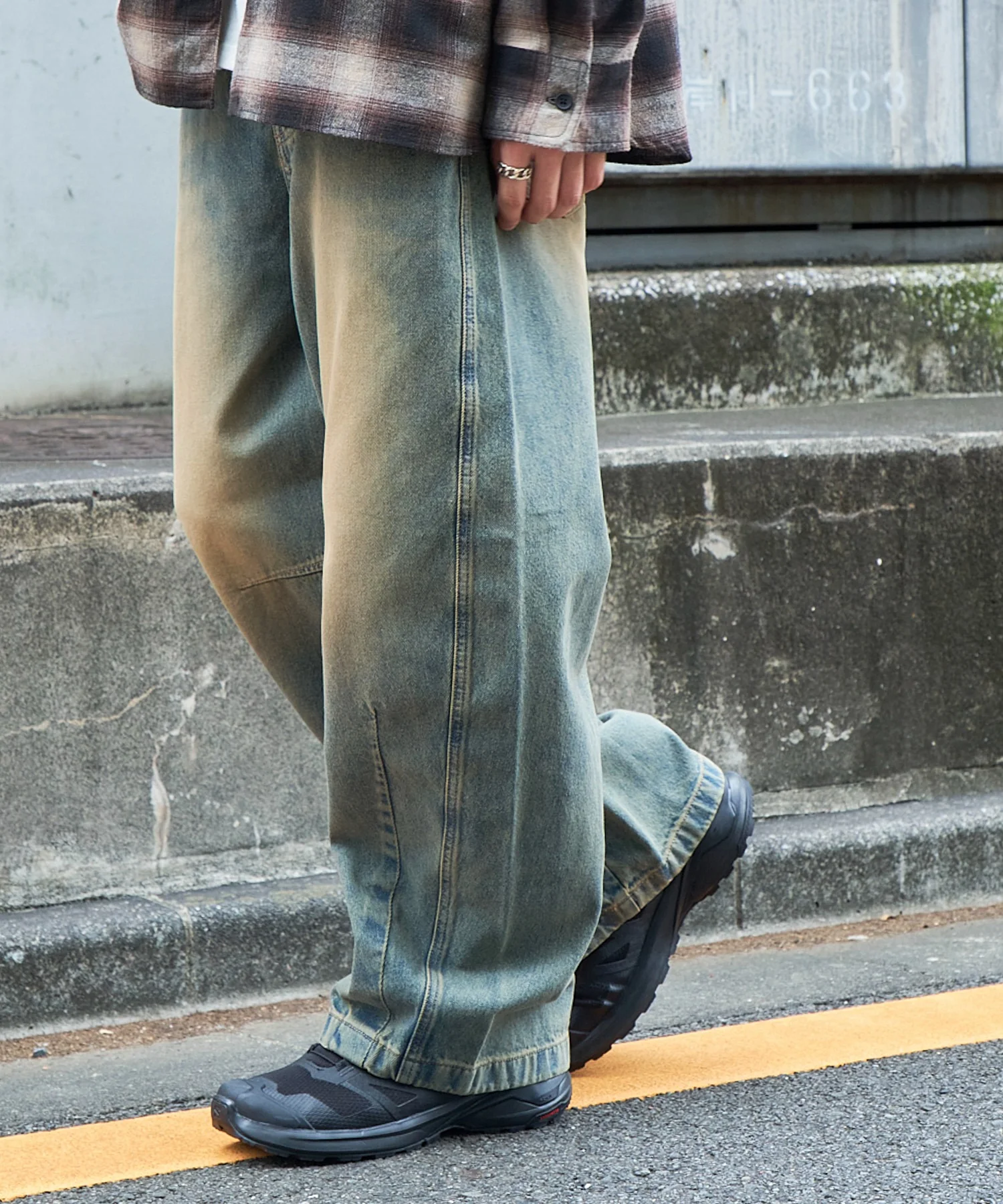 イージーバレルレッグデニムパンツ - Image 3