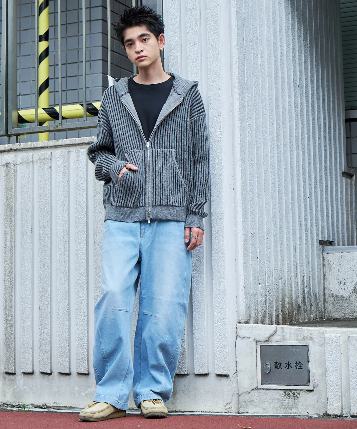 イージーバレルレッグデニムパンツ - Image 5