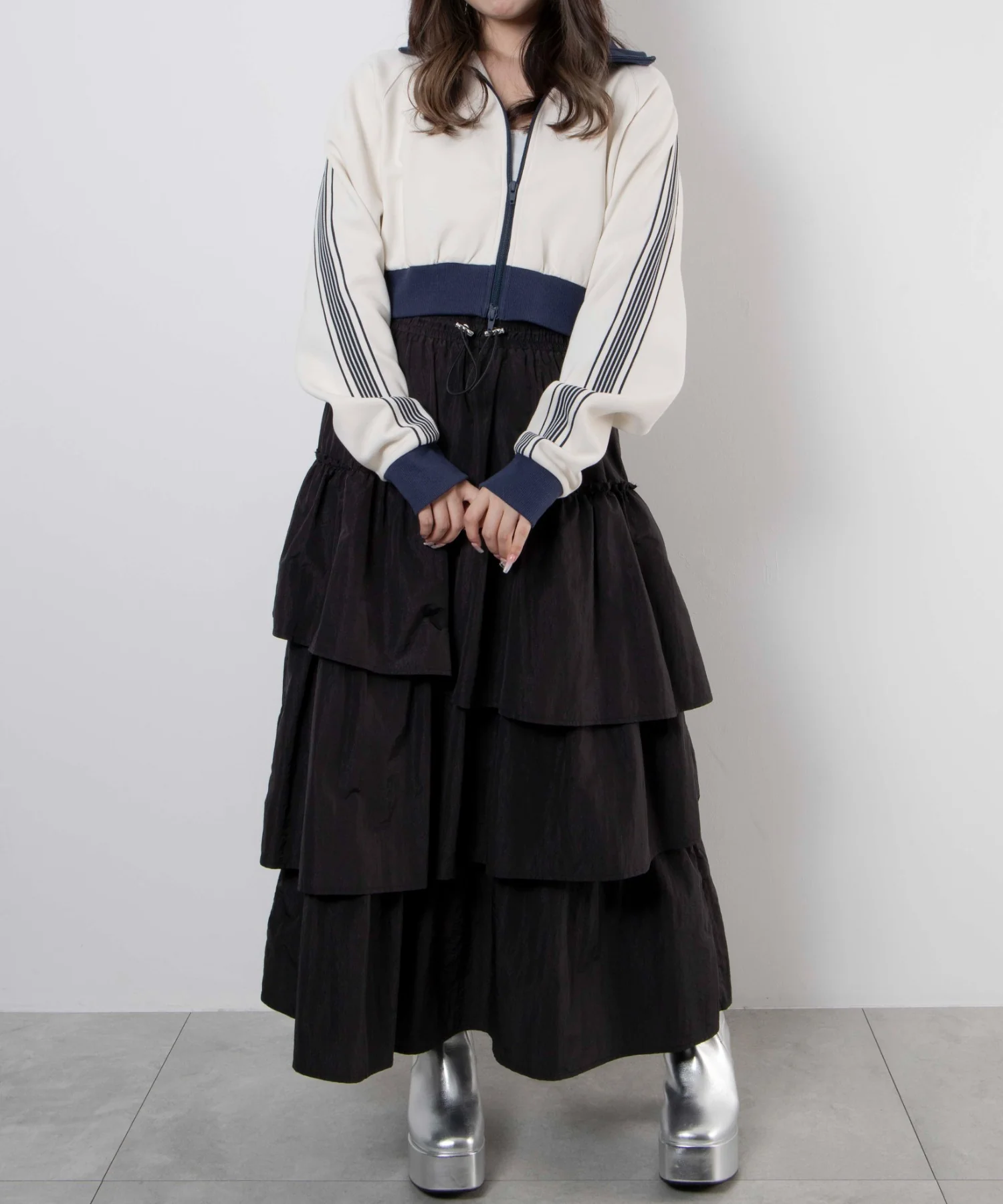 ストーム付きワイドヒールショートブーツ - Image 6