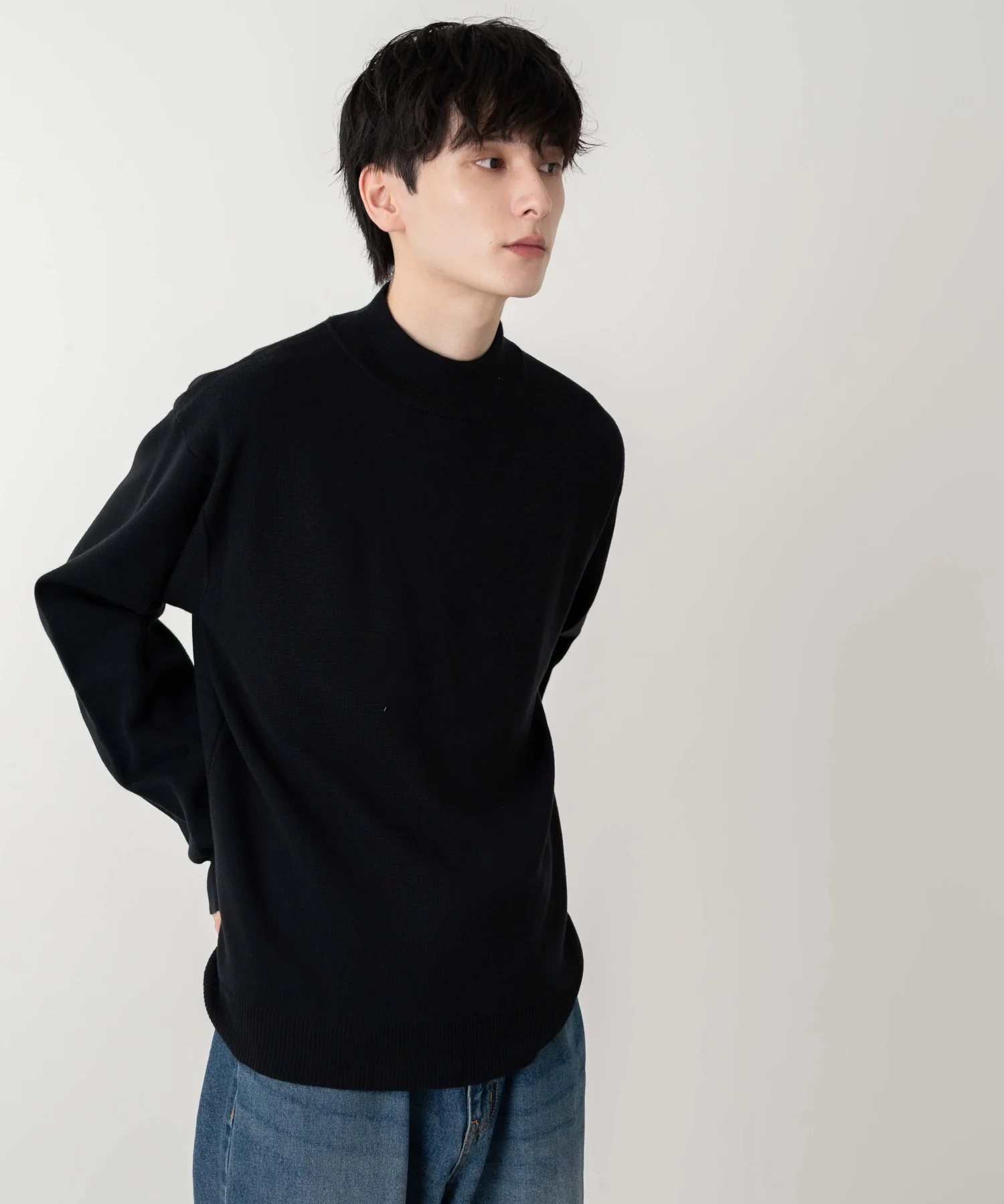 ミラノリブモックネックプルオーバー - Image 16