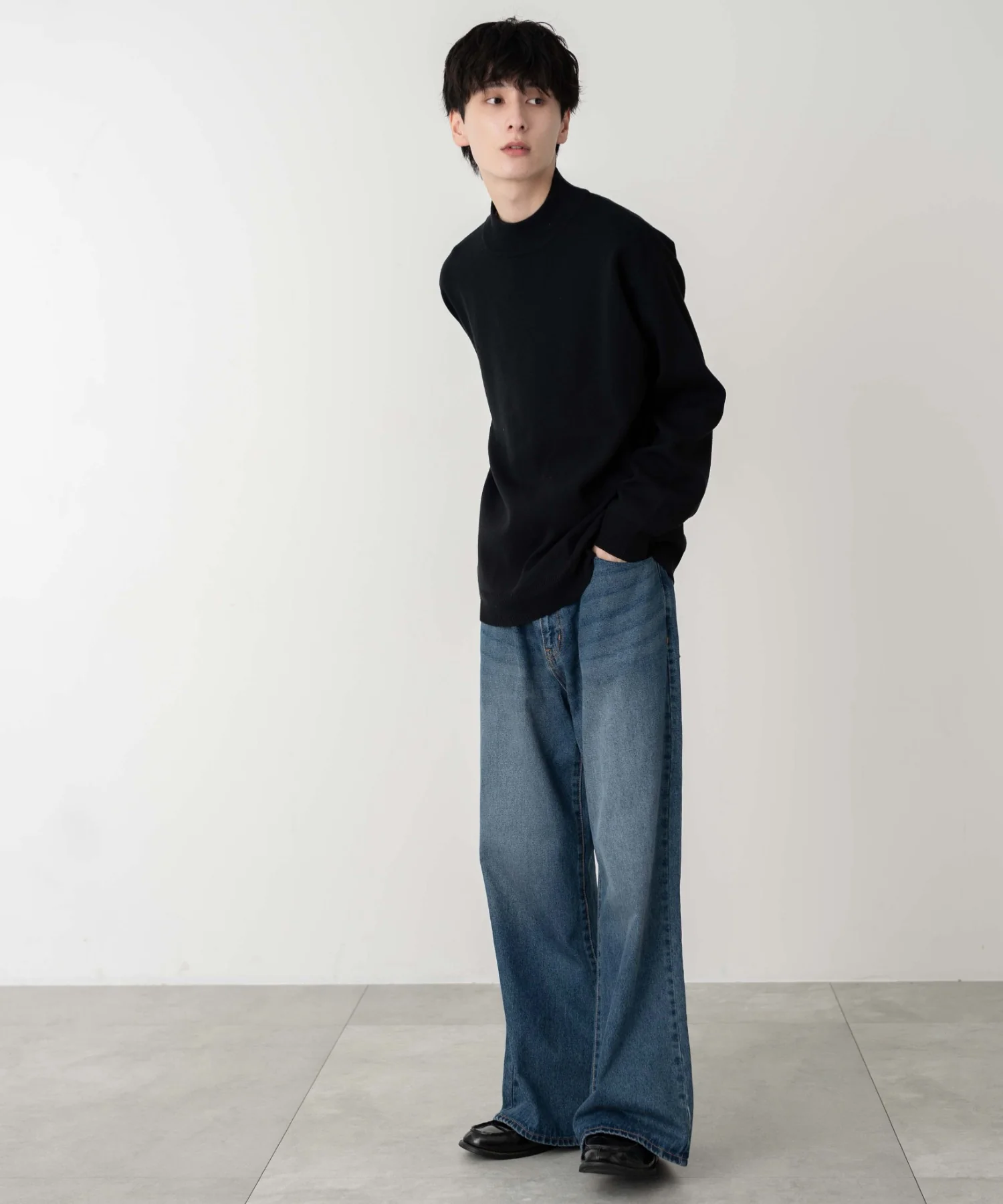 ミラノリブモックネックプルオーバー - Image 17