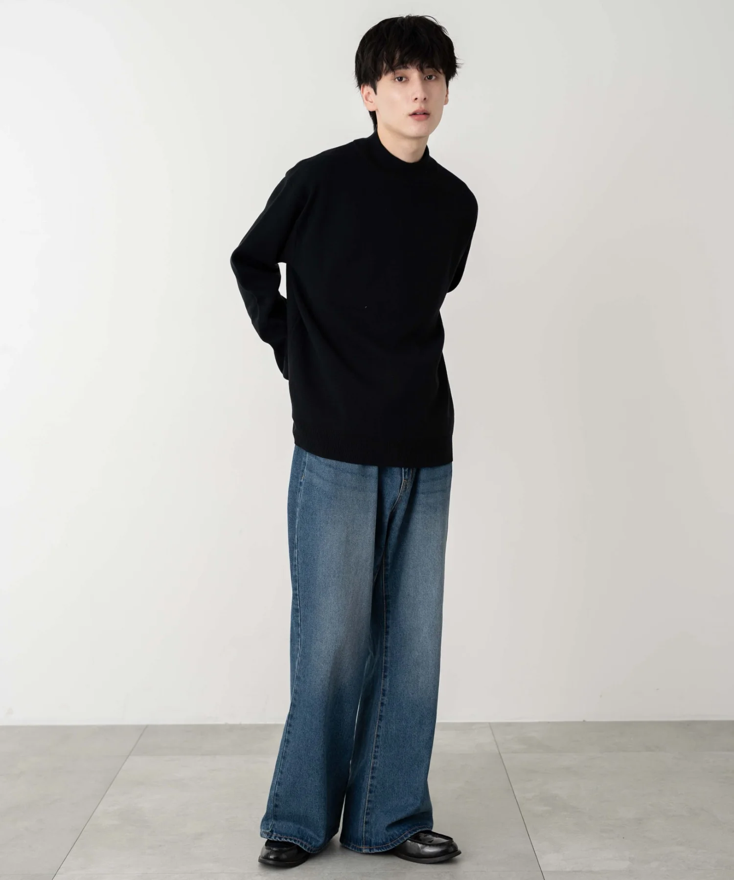ミラノリブモックネックプルオーバー - Image 5