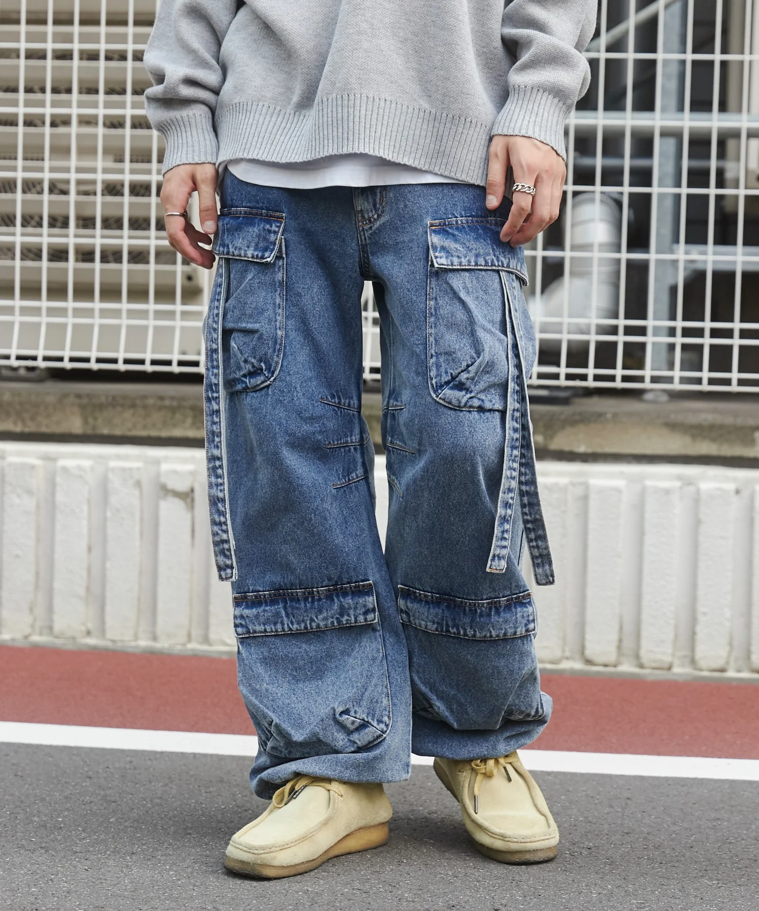 マルチポケットデニムパンツ - Image 11