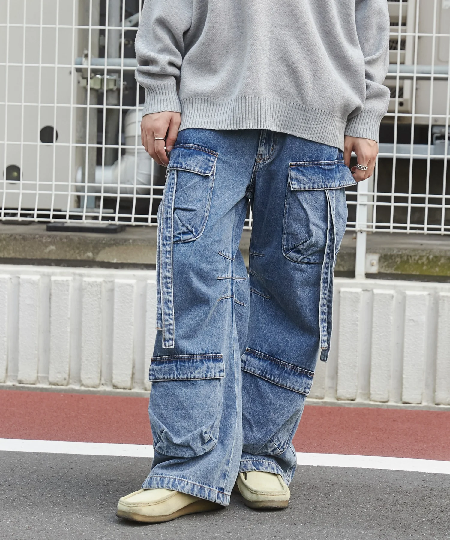 マルチポケットデニムパンツ - Image 7