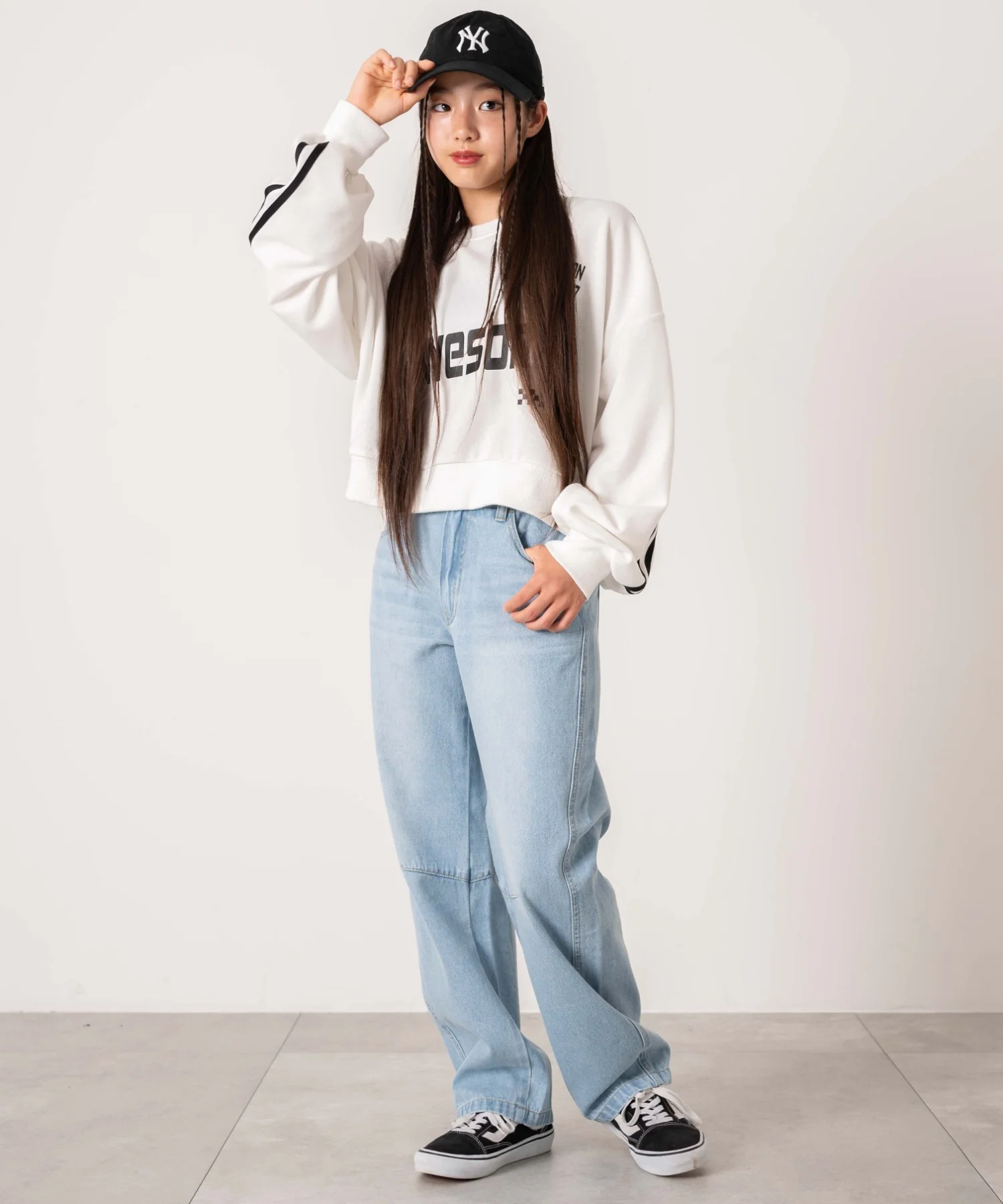 イージーバレルレッグデニムパンツ（JUNIOR） - Image 6